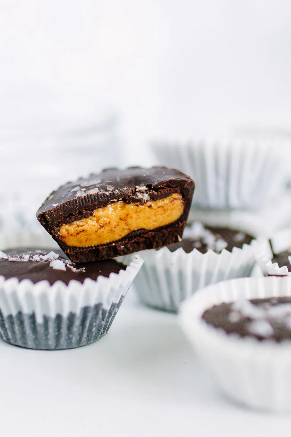 Dark Chocolate Peanut Butter Cup Snack Bars