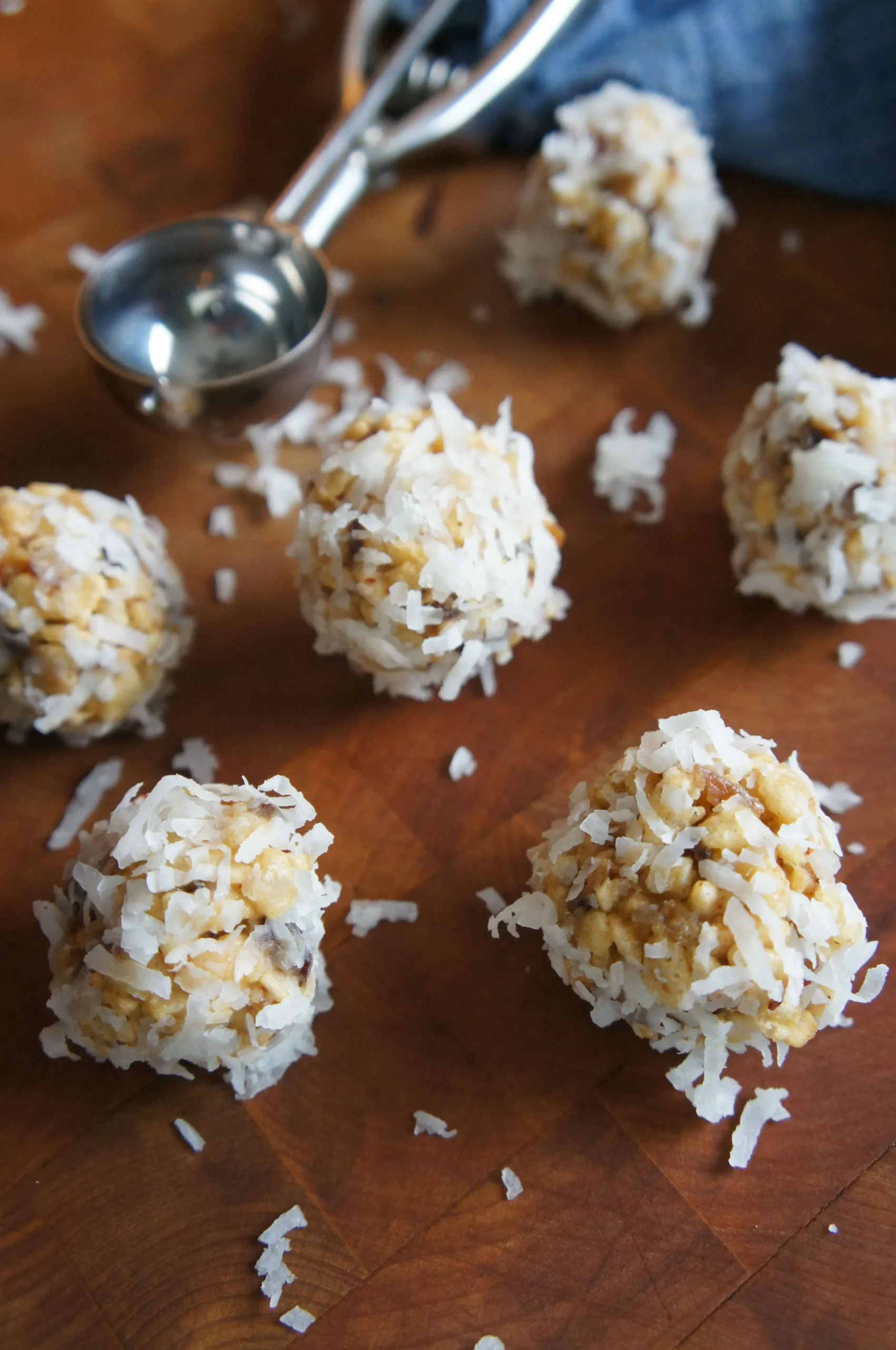Date Balls with Rice Krispies