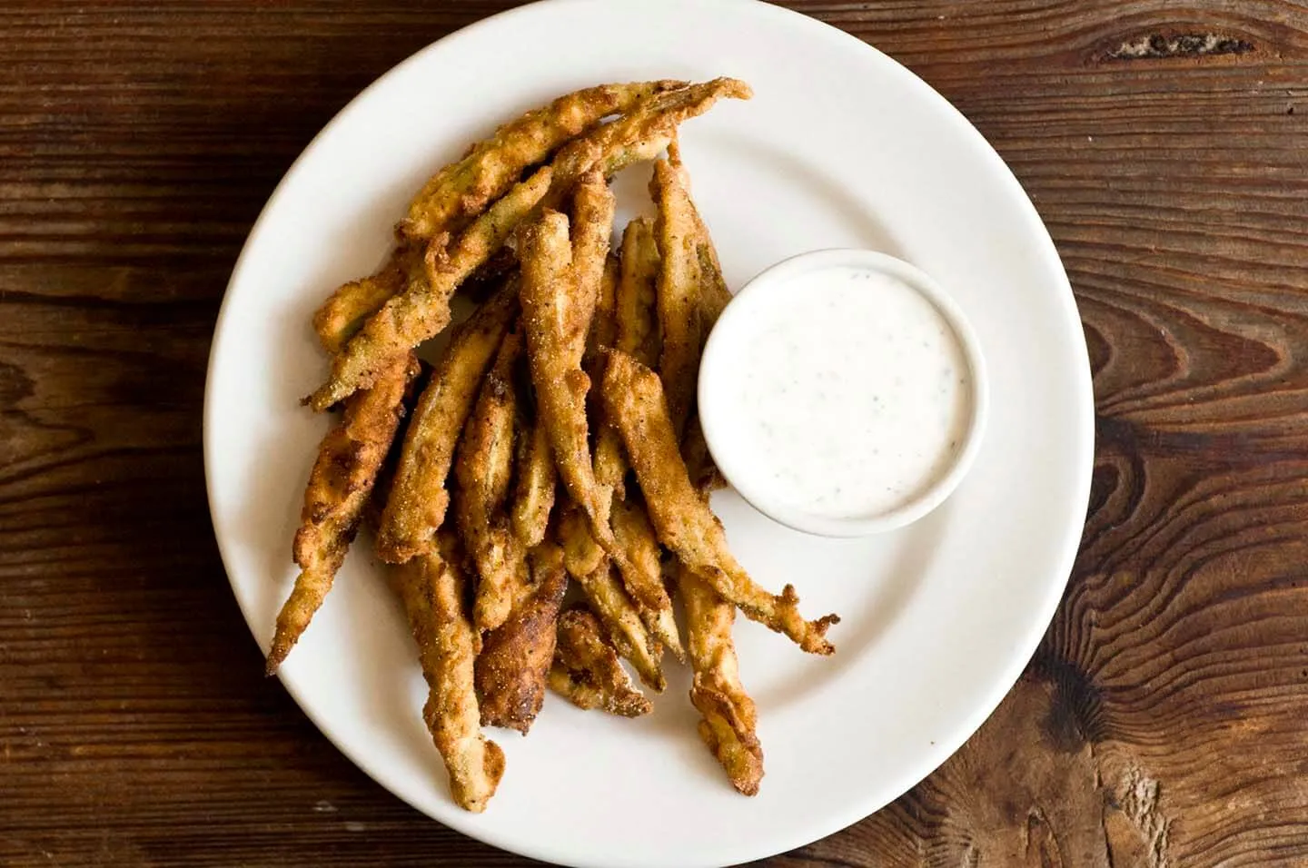 Deep Fried Pickled Okra