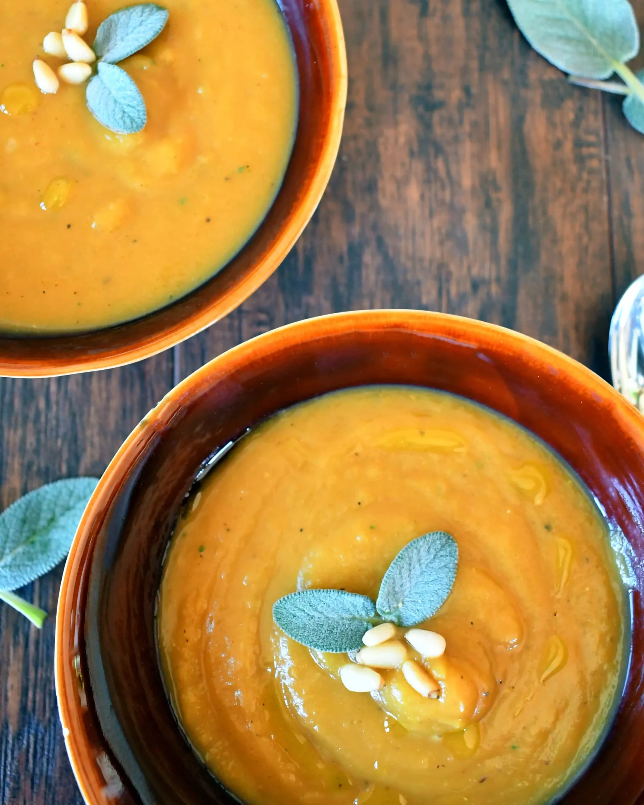 Delightful Delicata Squash Sweet Potato Soup