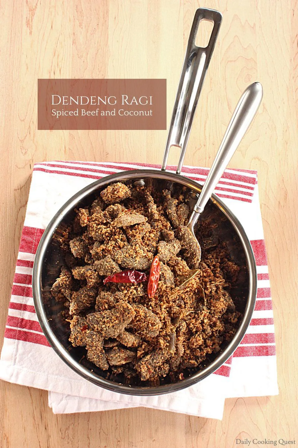Dendeng Ragi Coconut Beef