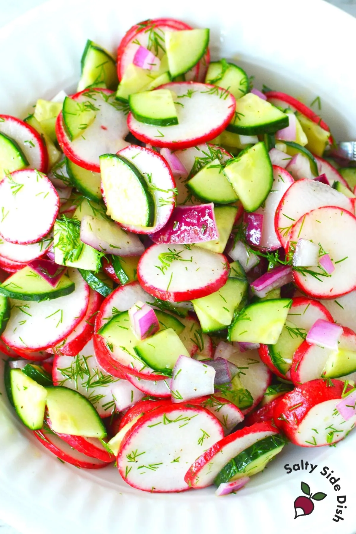 Dilled Cucumber and Radish Salad