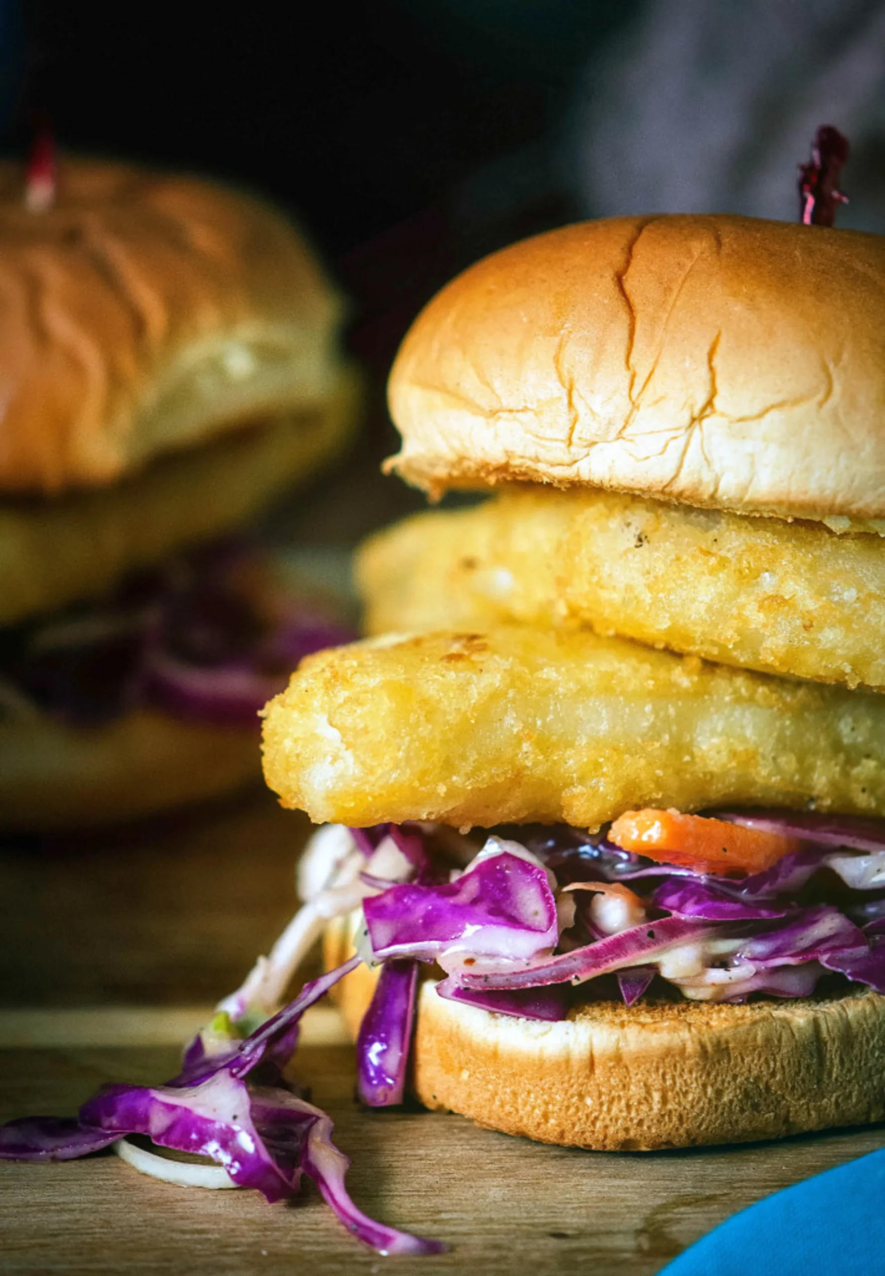 Dining with Doc Spiced Cod Sliders