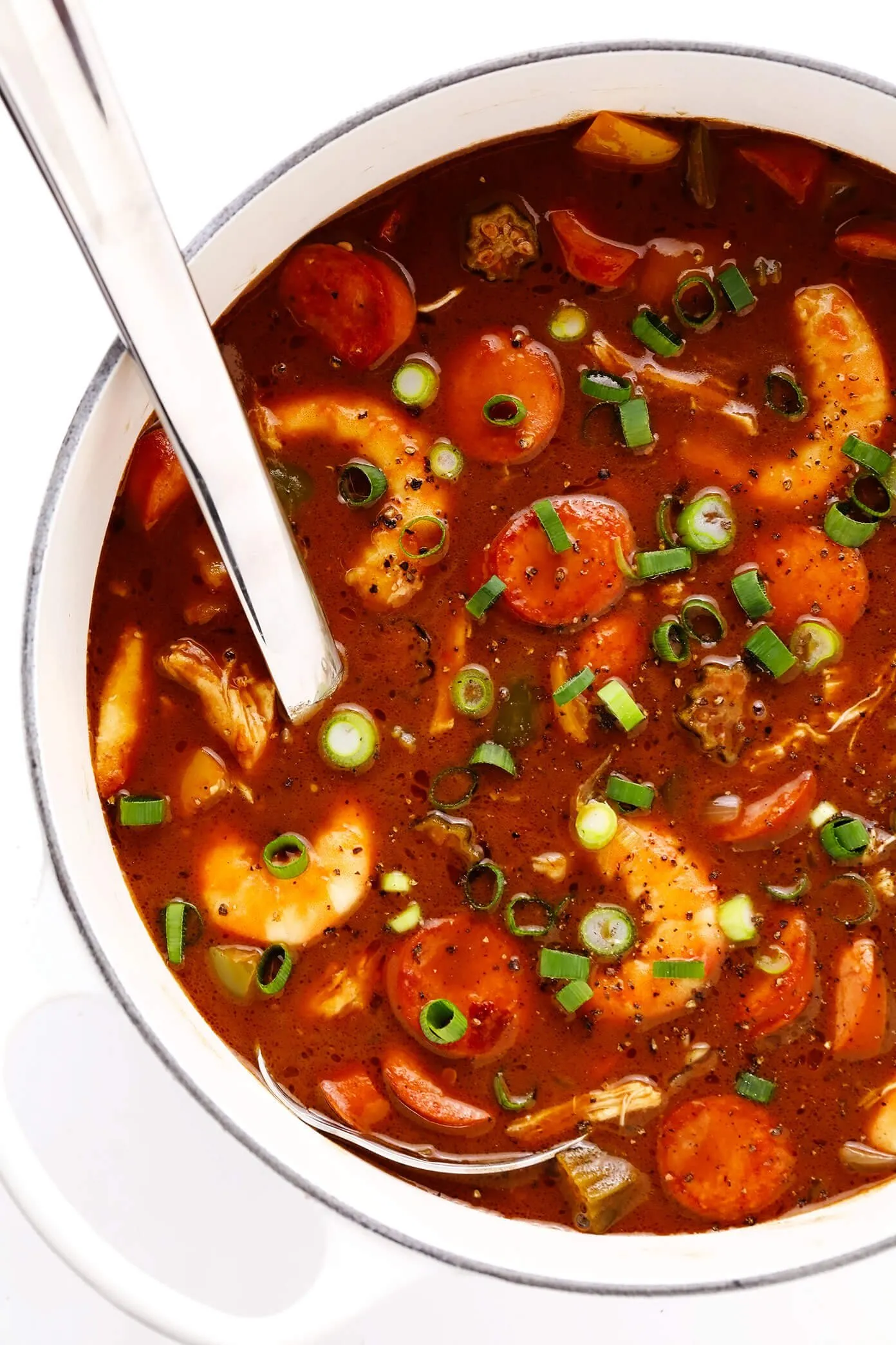 Dinner for Two: A Small Pot of Gumbo