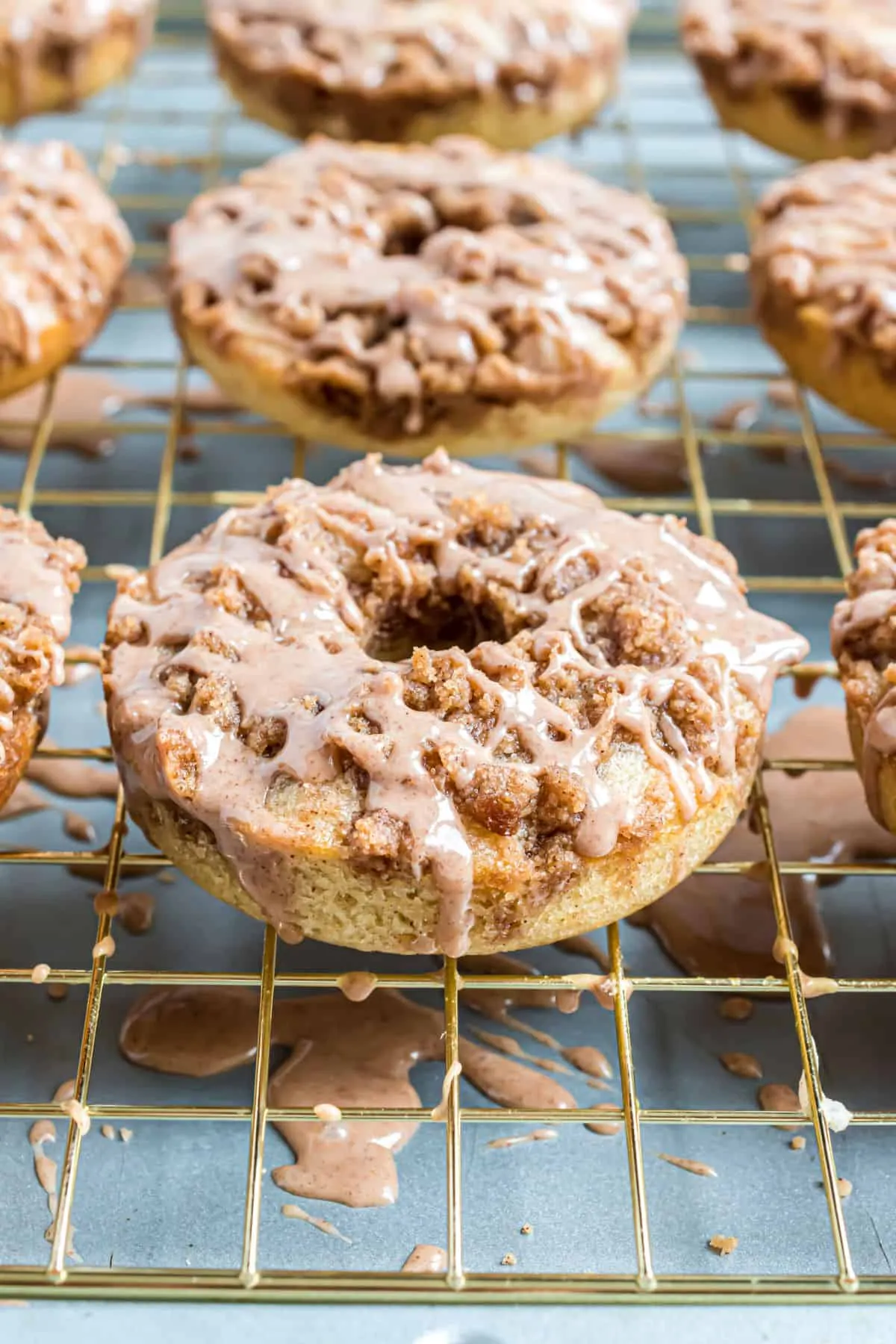 Donut Coffee Cake Crumble Bars