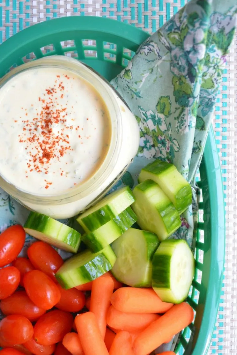 Dr. Fuhrman's Tofu Ranch Dressing Dip