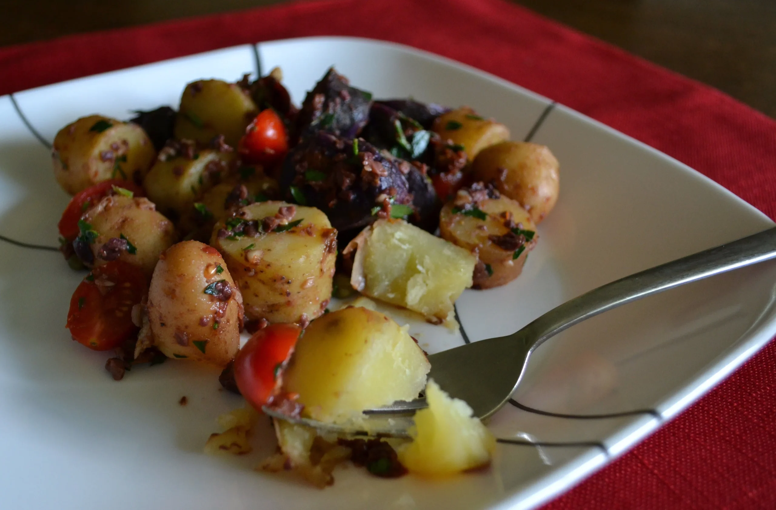 Dried Tomato Caper and Olive Dressing