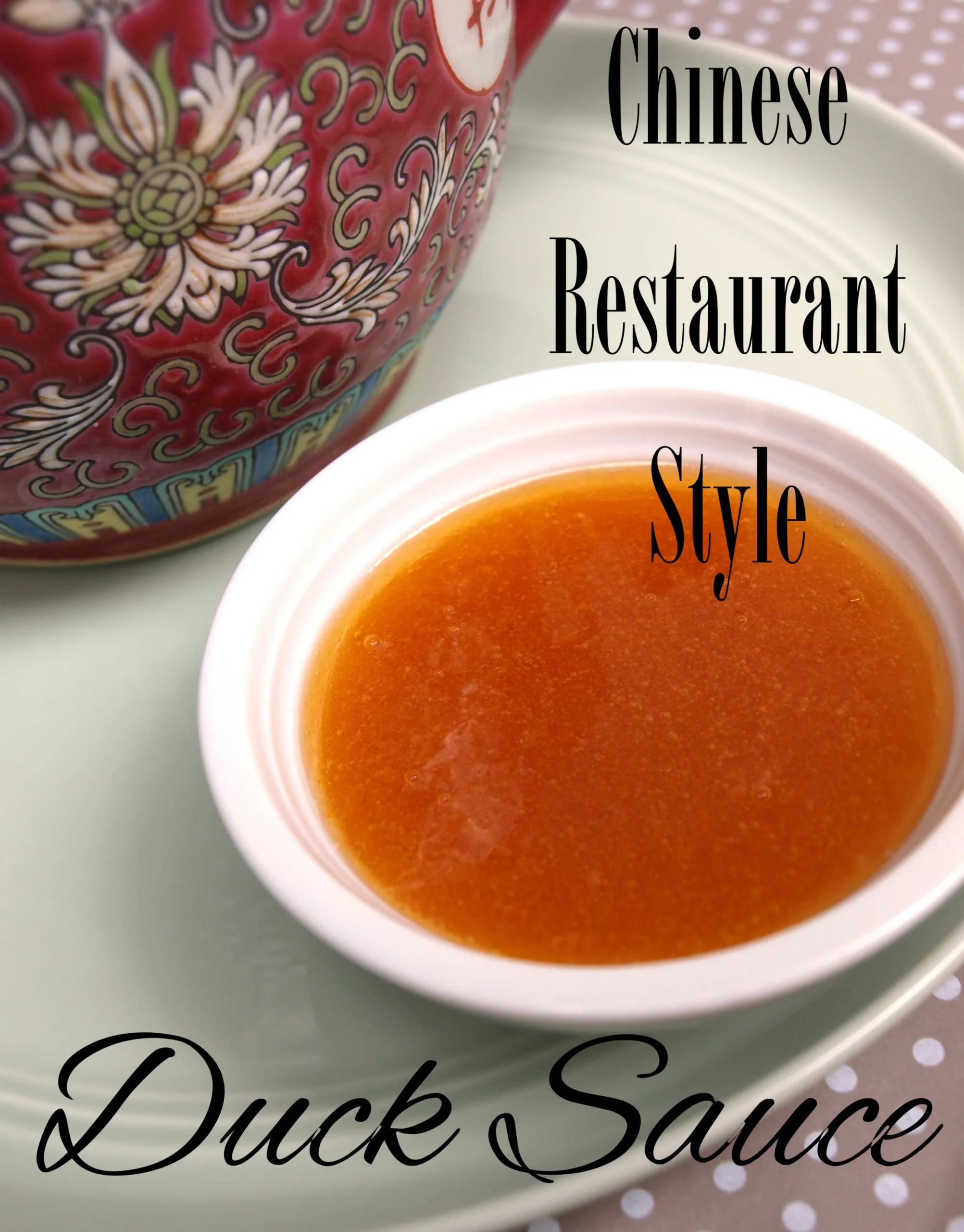 Duck Sauce for Chinese Food