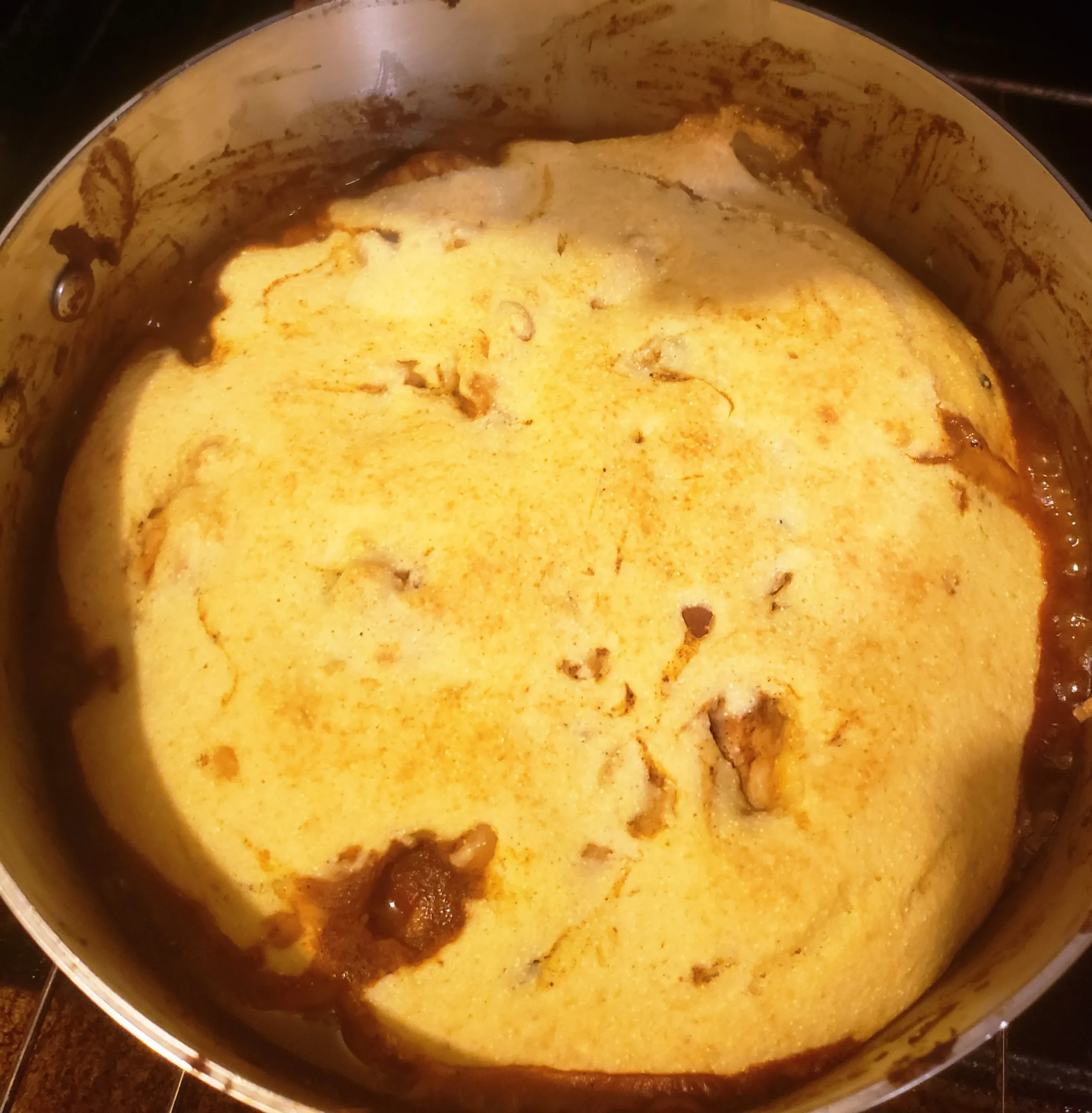 Dutch Oven Southwestern Chicken Pot Pie