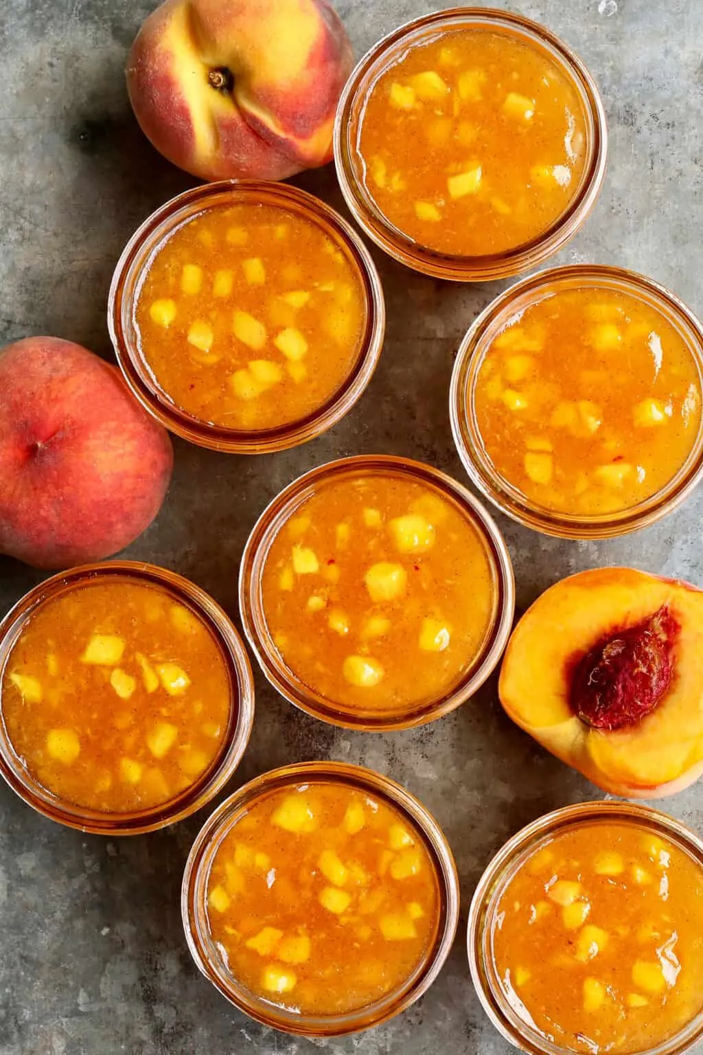 Easiest Peach Pie Freezer Jam