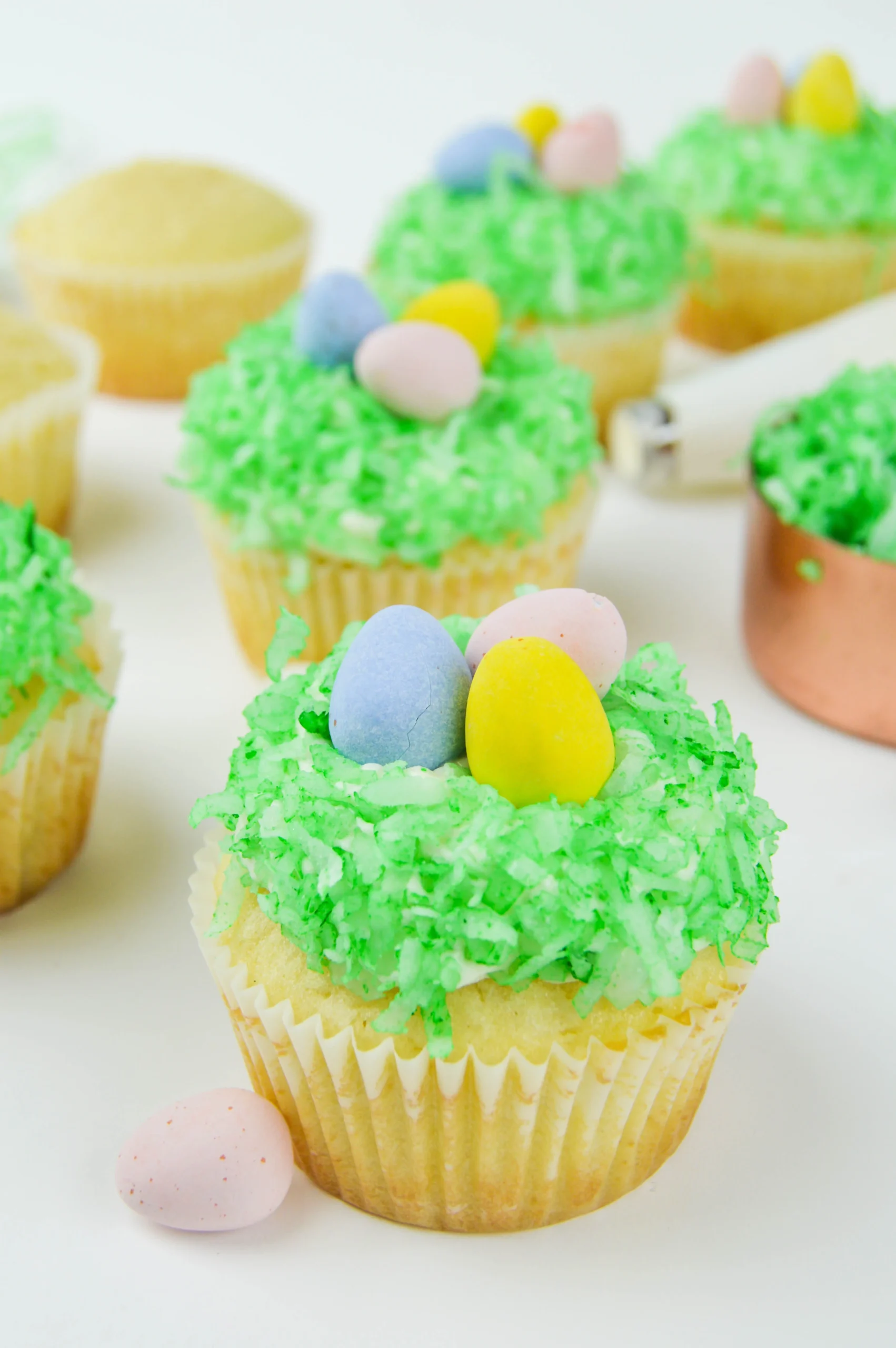 Easter Egg Hunt Cupcakes