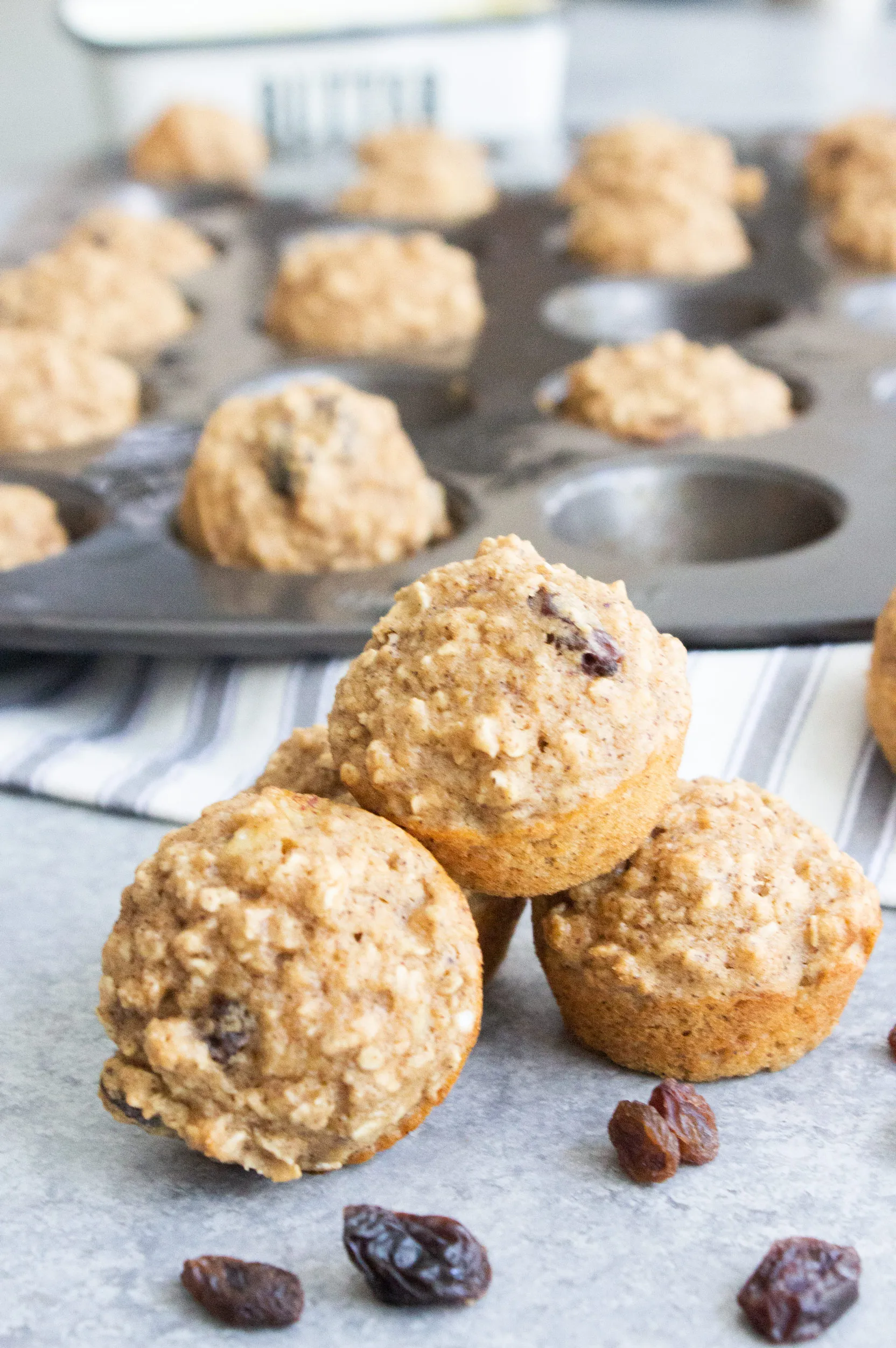 Easy Applesauce Mini Muffins