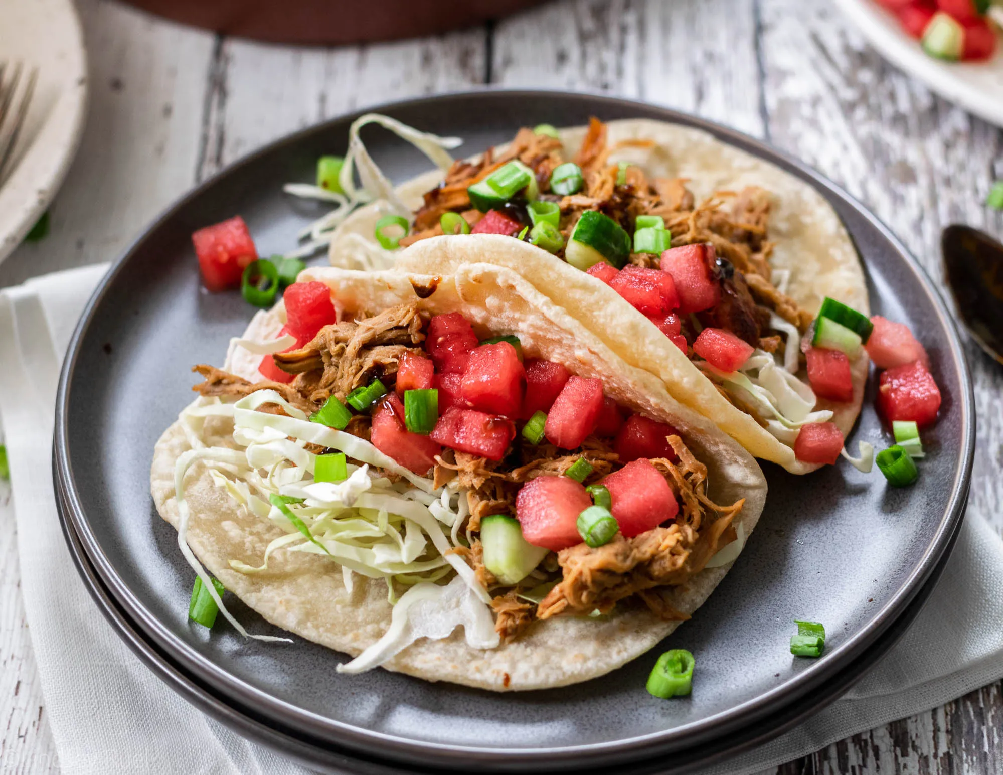 Easy Asian Pork Tacos