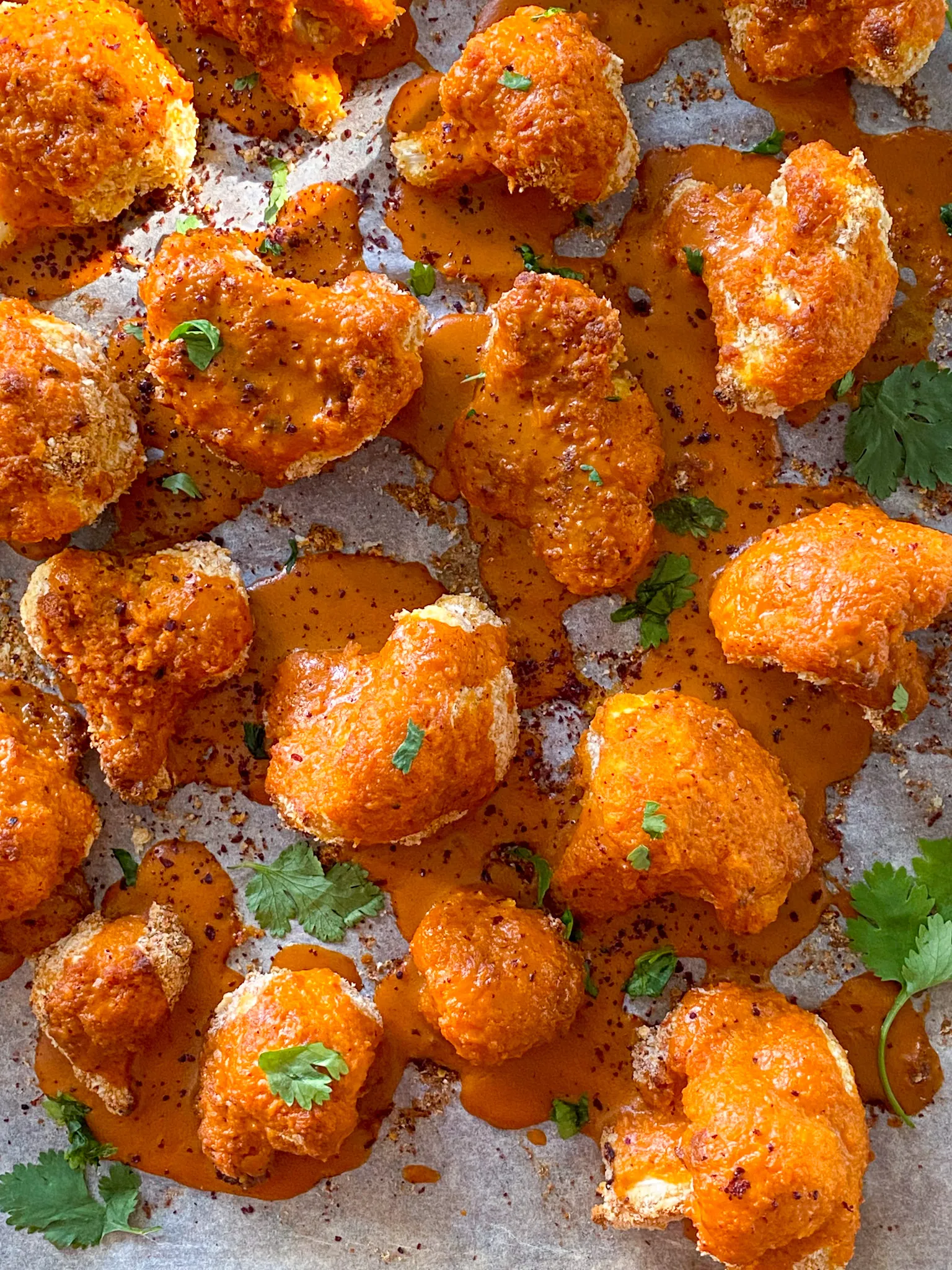 Easy Baked Buffalo Cauliflower Wings