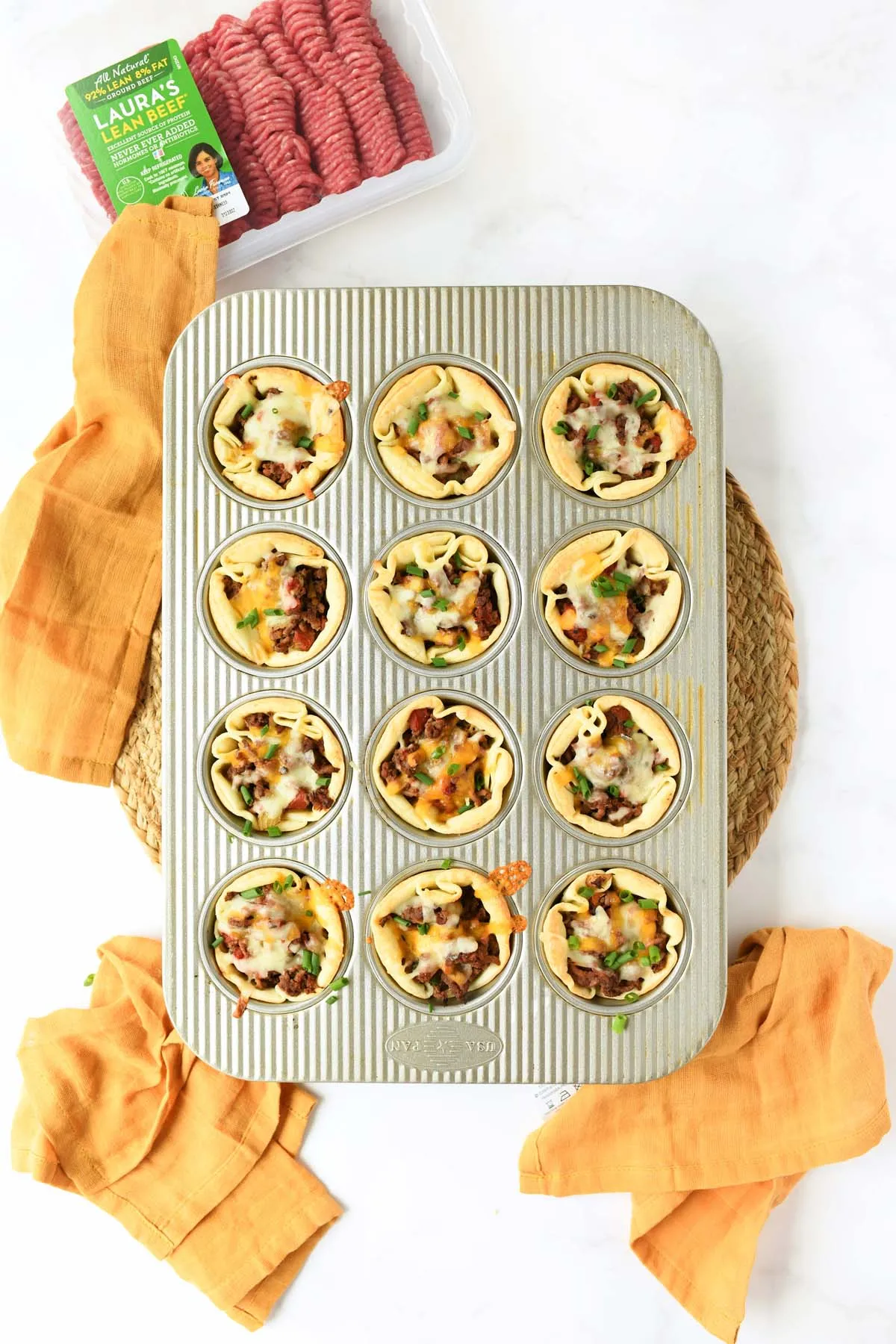 Easy Baked Muffin Tin Empanadas