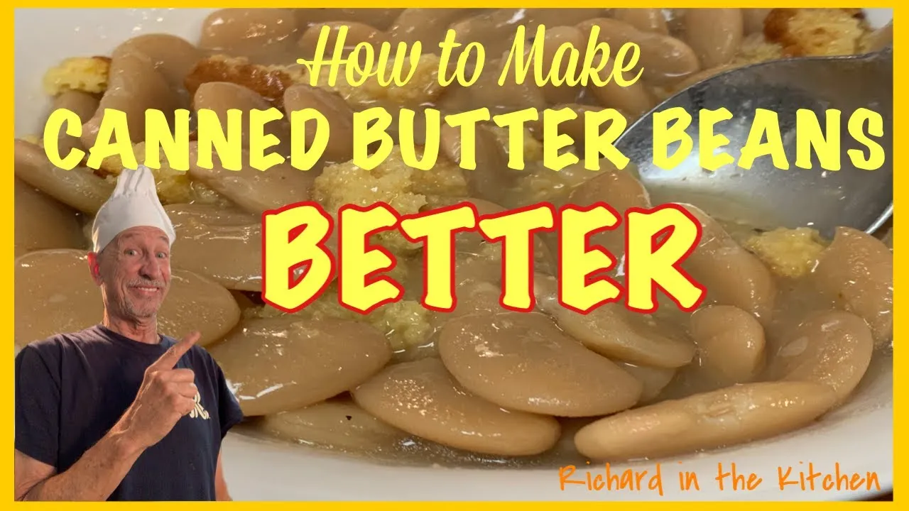 Easy Canned Butter Beans