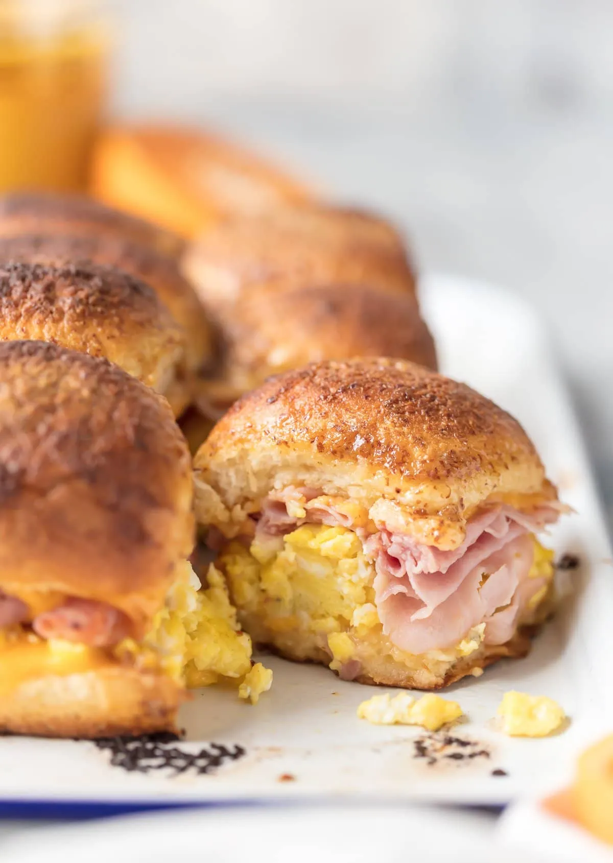 Easy Cheesy Breakfast Sliders