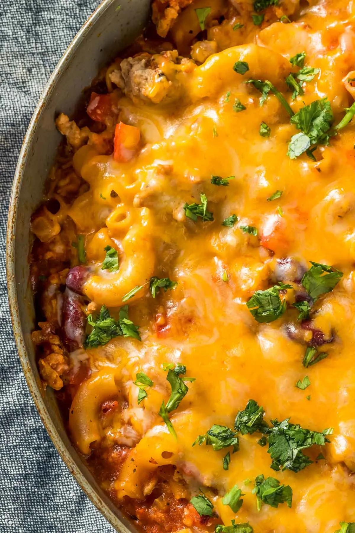 Easy Chili Mac Cheese