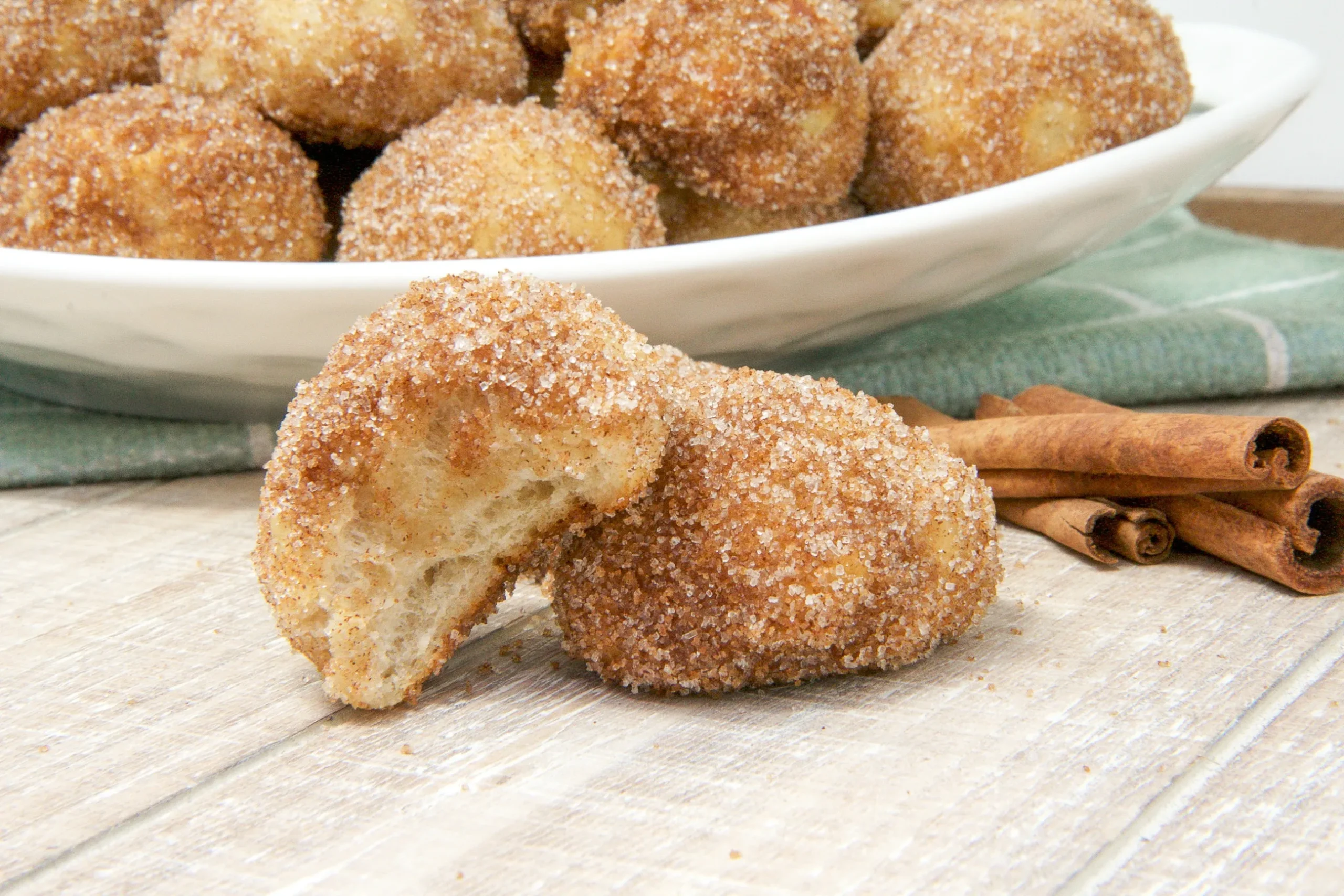 Easy Cinnamon Sugar Soft Pretzel Bites