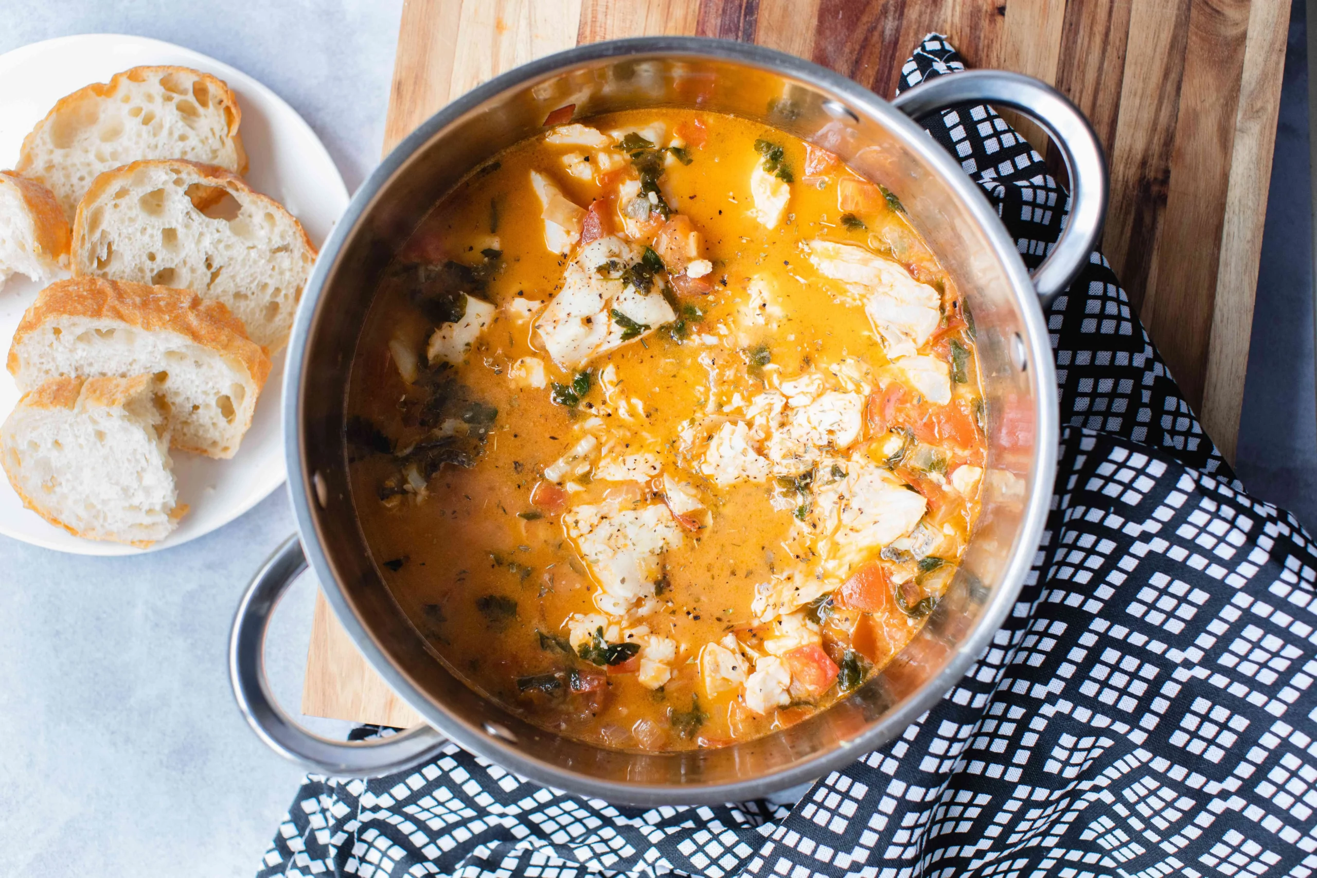 Easy Comforting Fish Stew