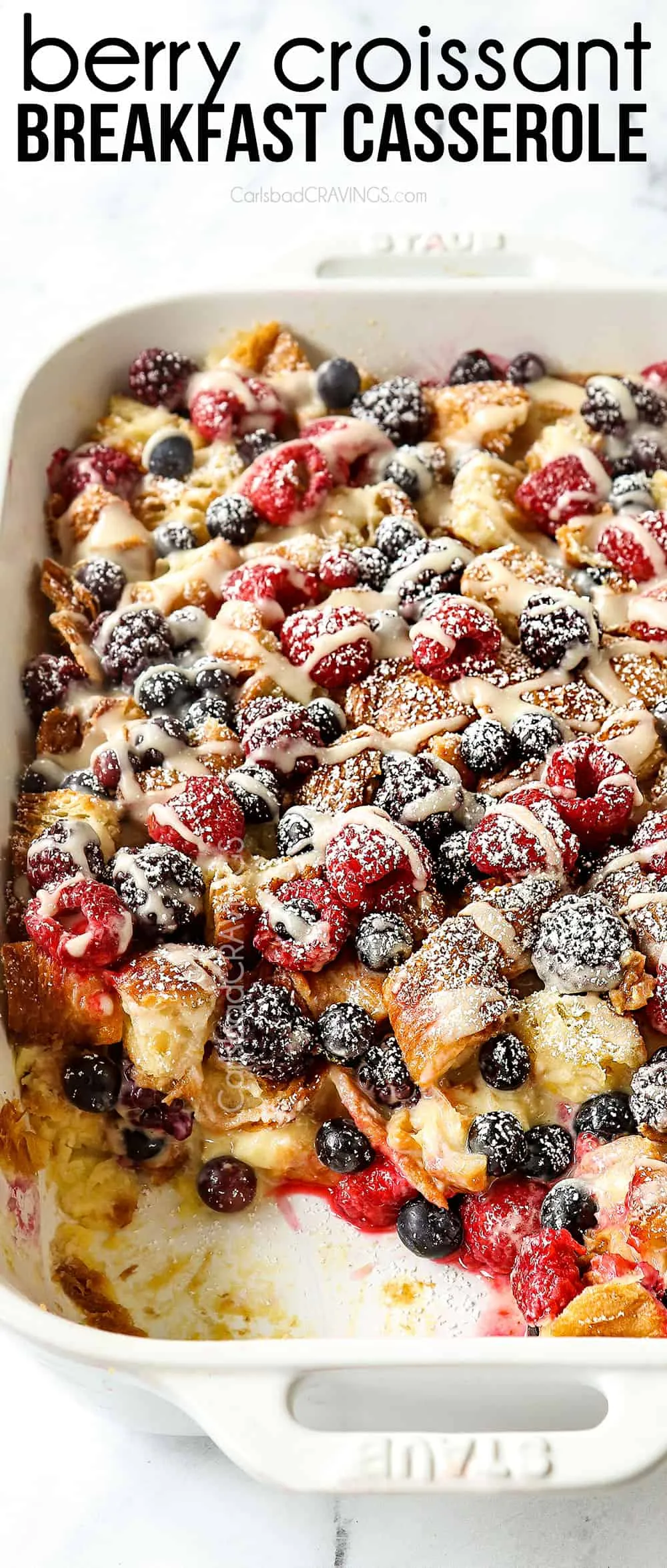 Easy Croissant Breakfast Casserole