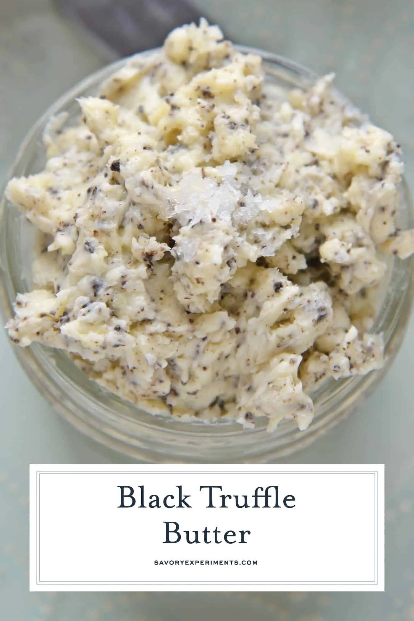 Easy Delicious Homemade Black Truffle Butter