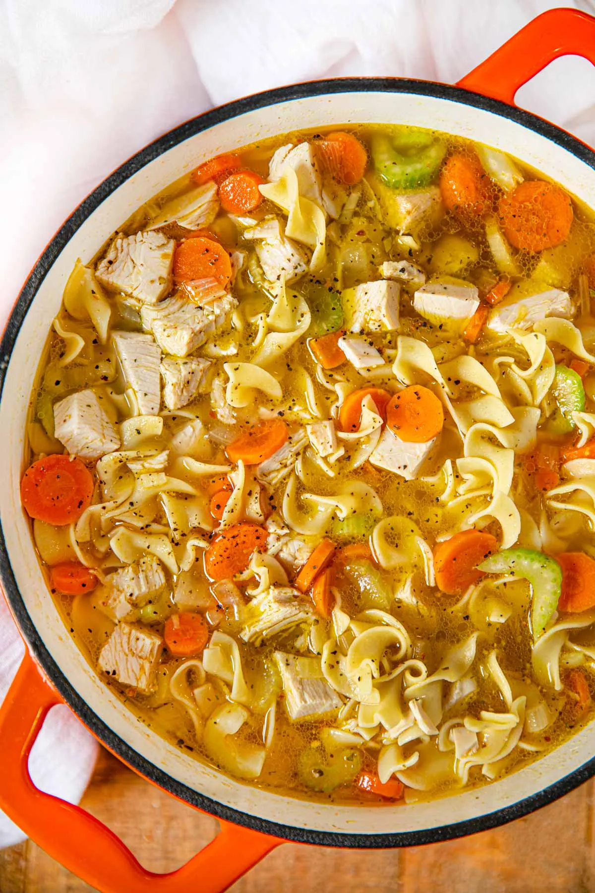 Easy Homemade Turkey Soup