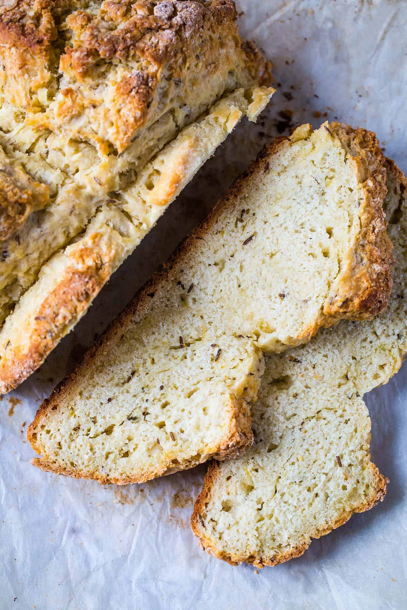 Easy Irish Soda Bread with Caraway Seeds