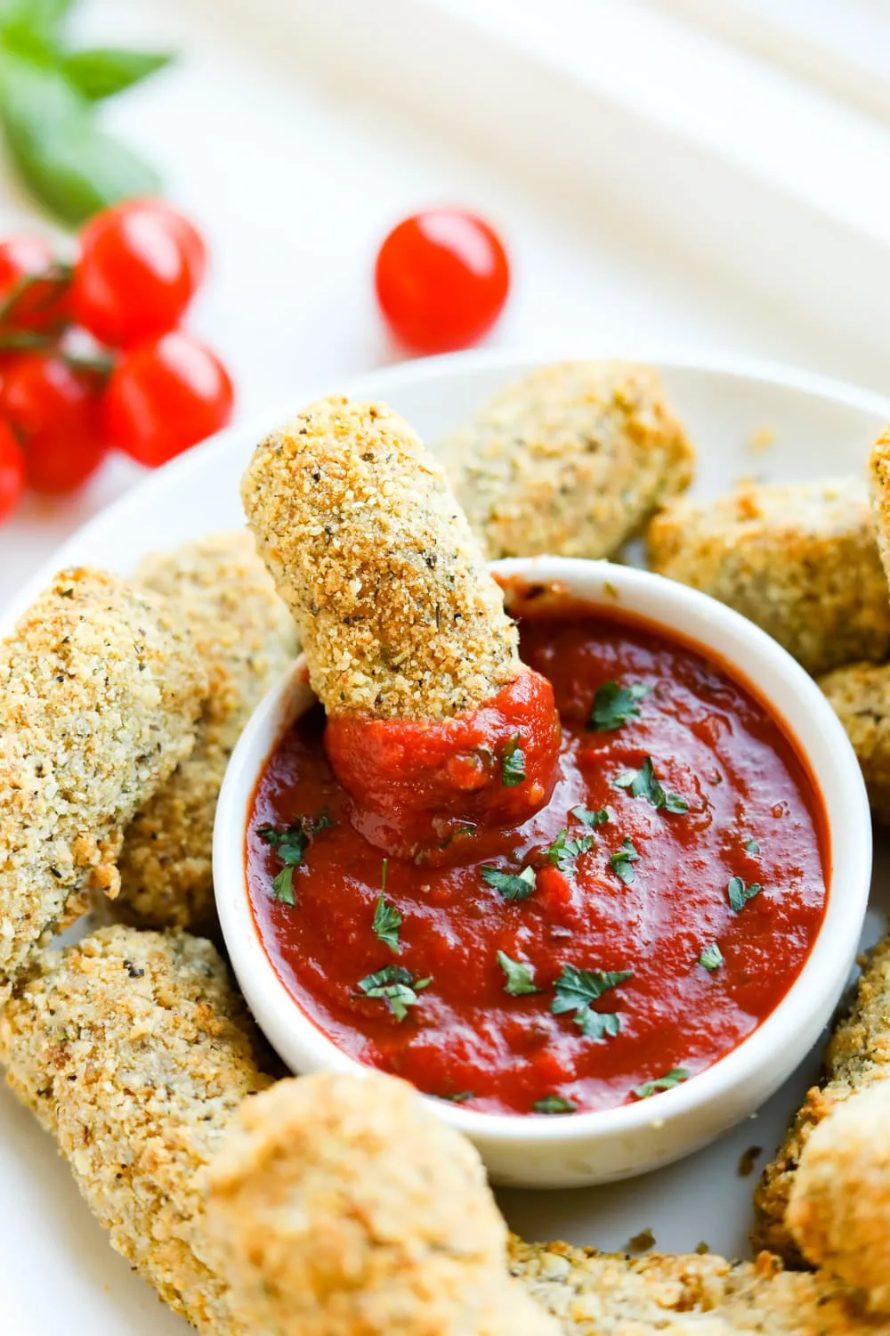 Easy Keto Mozzarella Sticks
