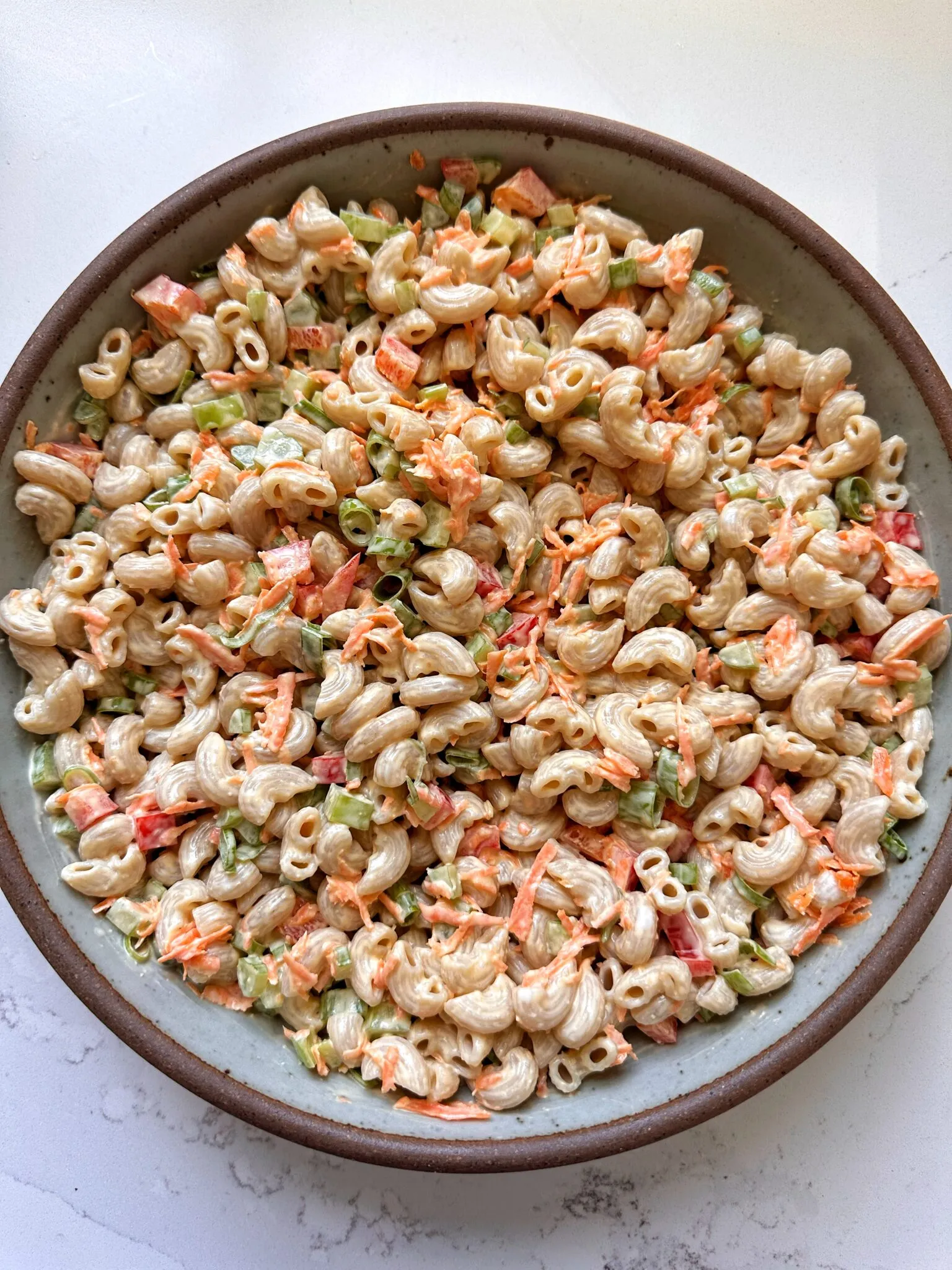 Easy Macaroni Salad Gluten Free Optional