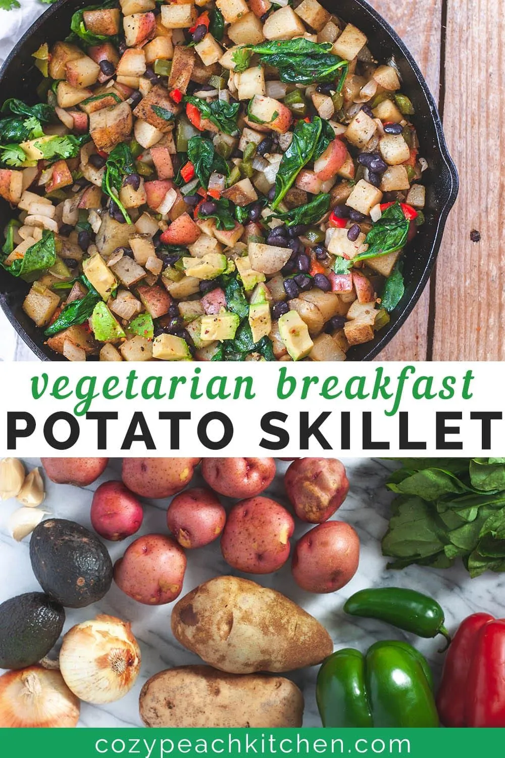 Easy Potato Skillet Breakfast Vegan