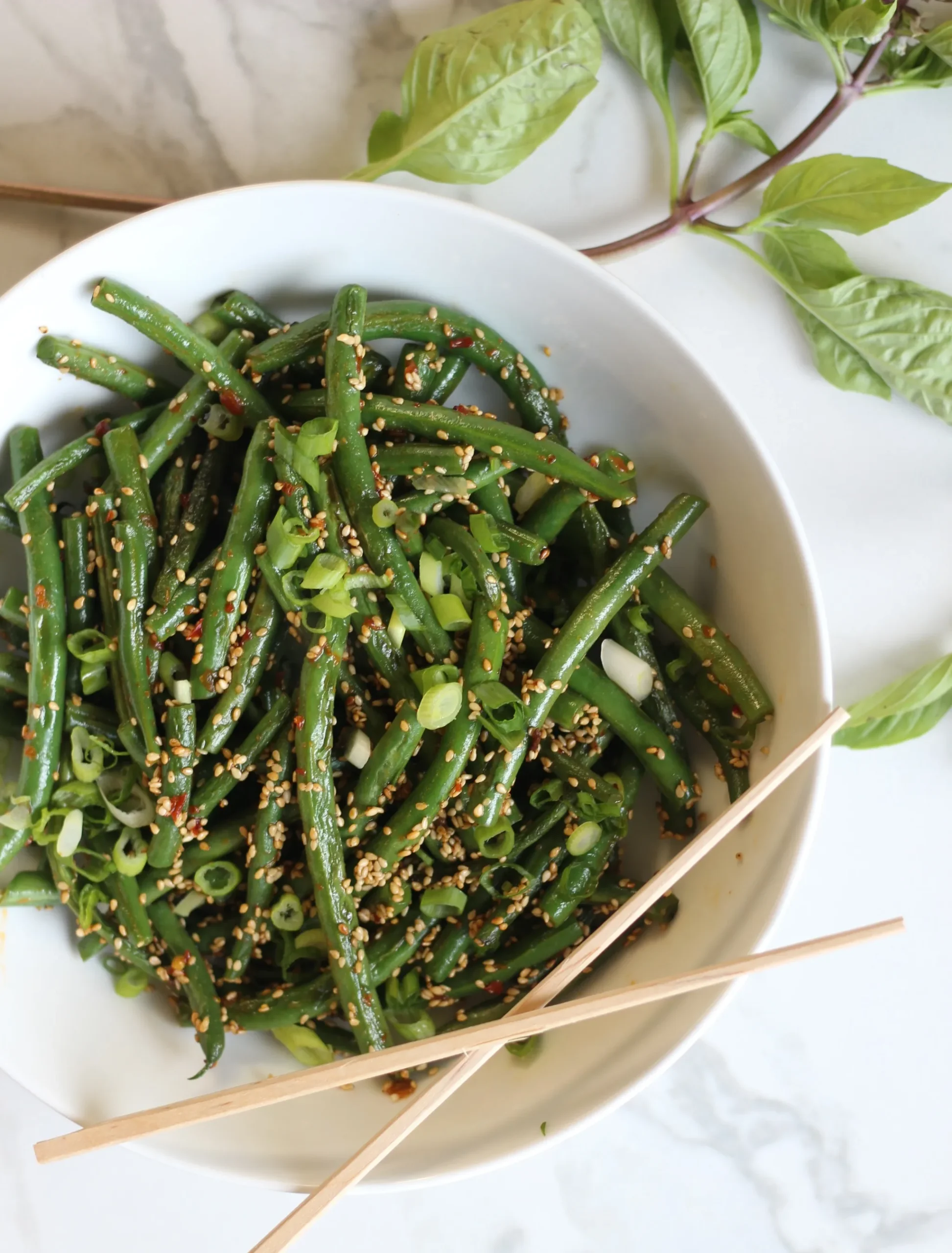 Easy Sesame Green Beans