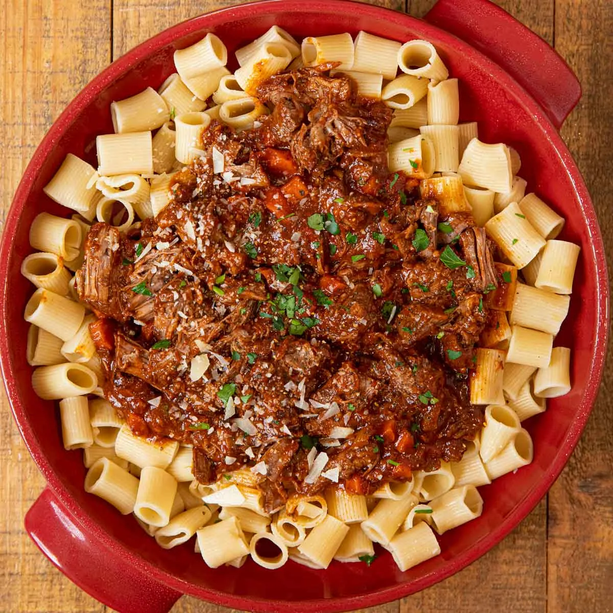 Easy Slow Cooker Beef Ragu