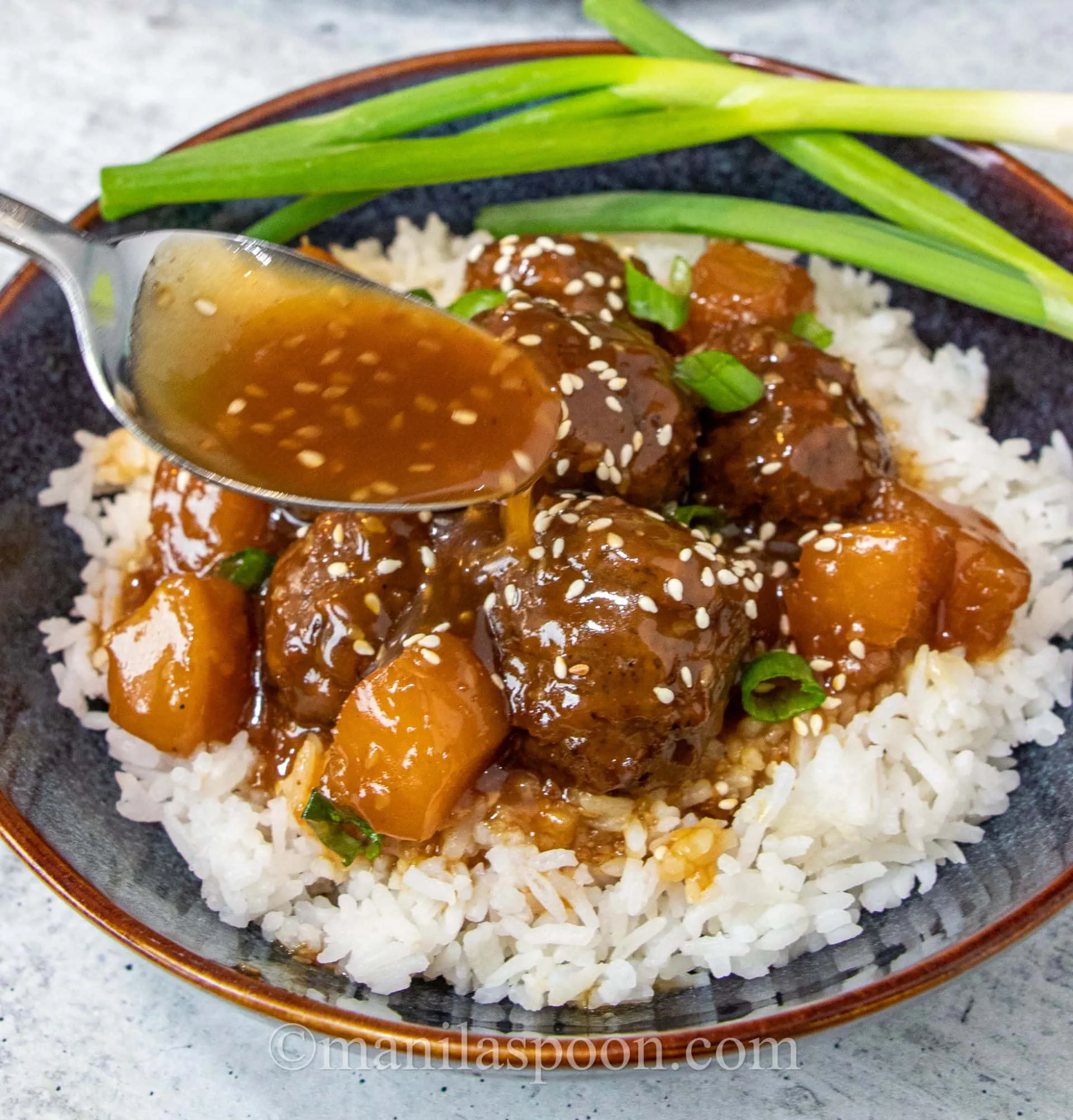 Easy Slow Cooker Teriyaki Meatballs