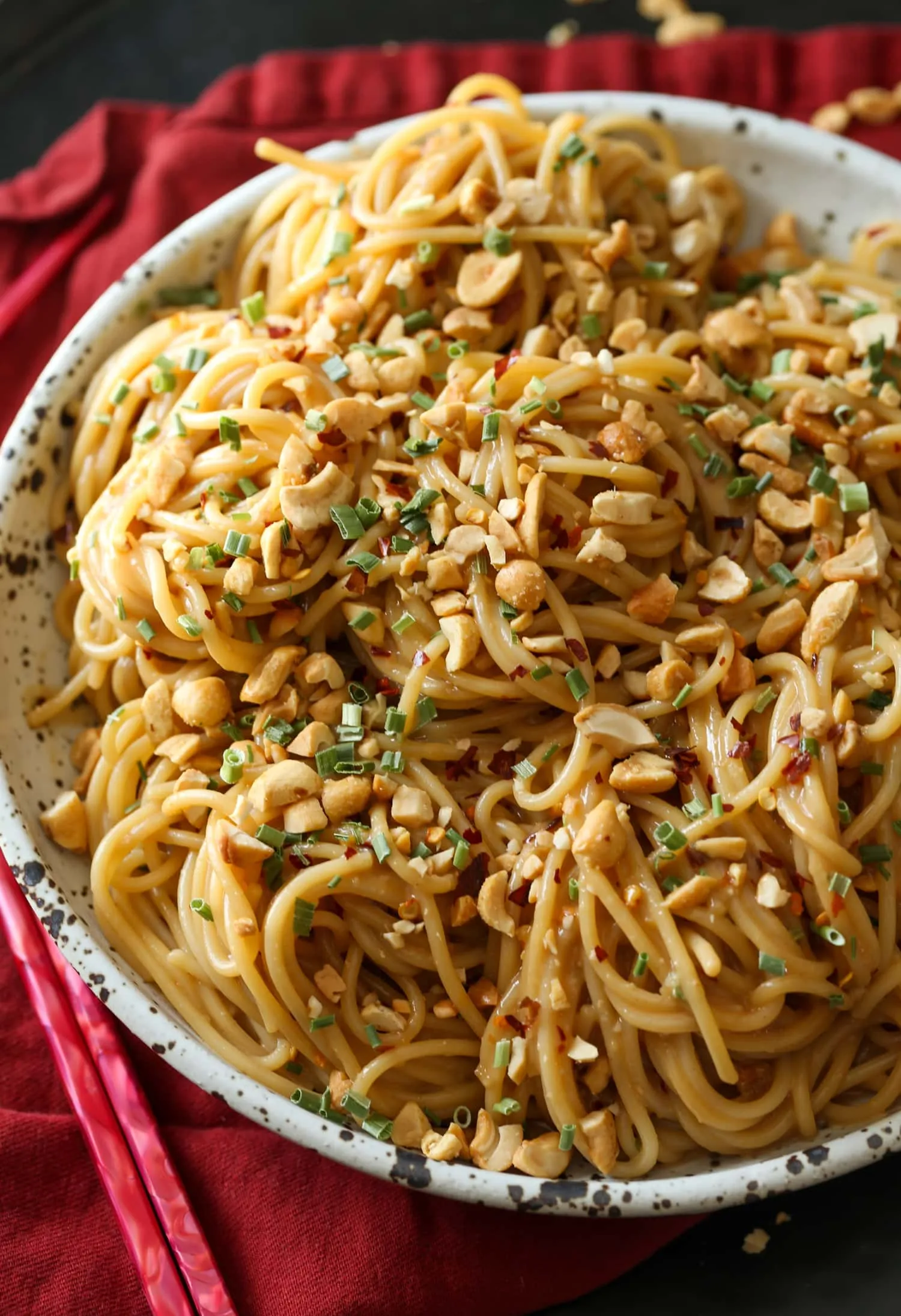 Easy Spicy Sesame Noodles