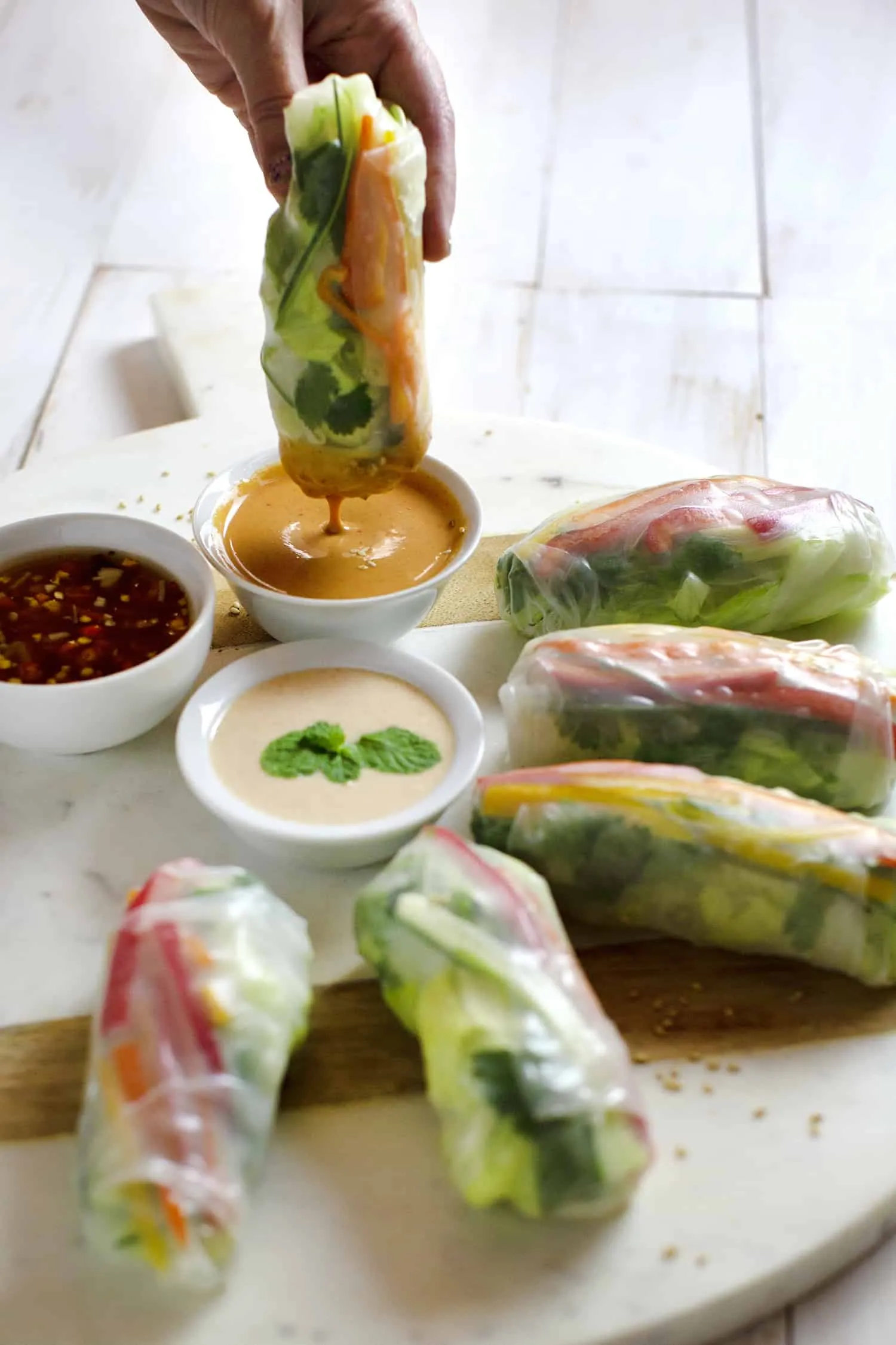 Easy Spring Roll Dipping Sauces