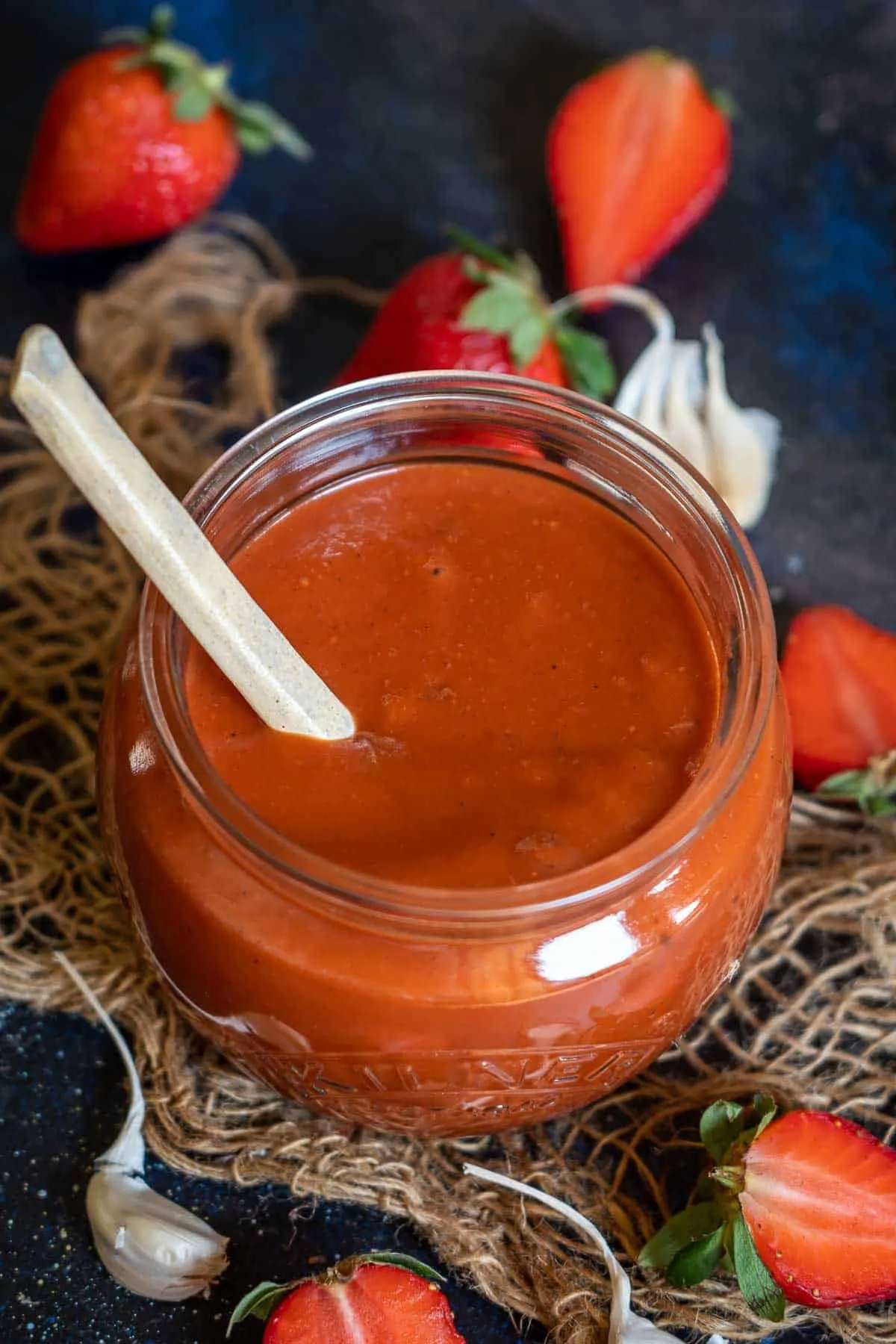 Easy Strawberry Barbecue Sauce