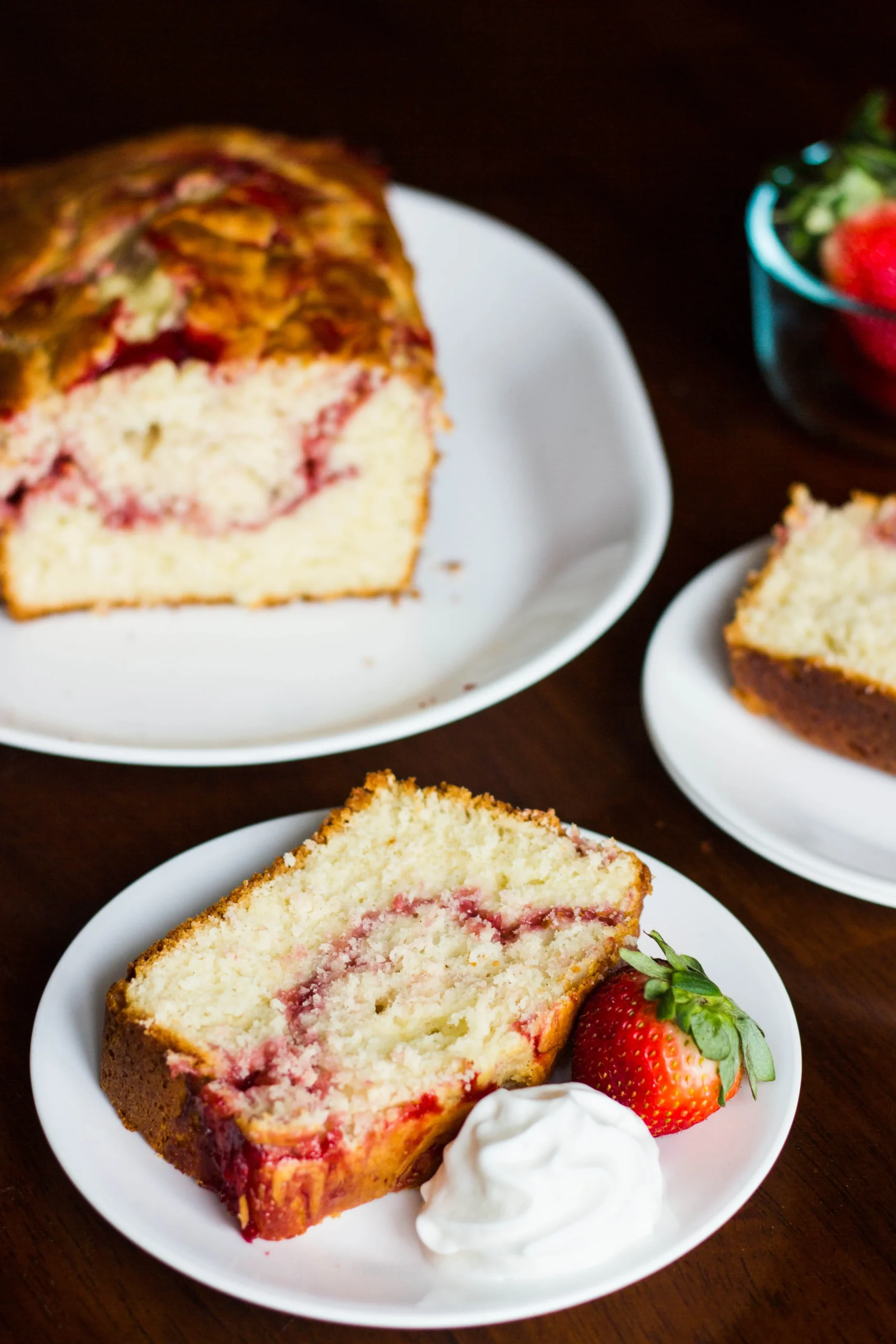 Easy Strawberry Jello Swirl Cake