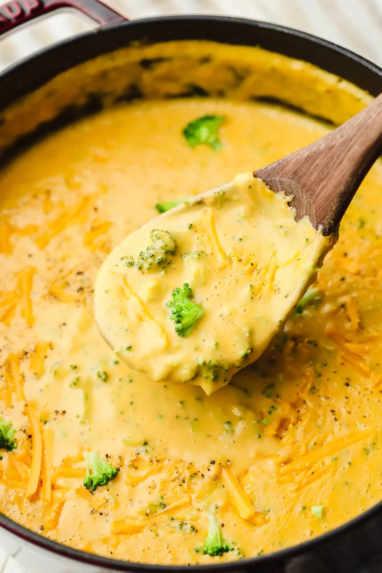 Easy Vegan Broccoli Cheddar Soup
