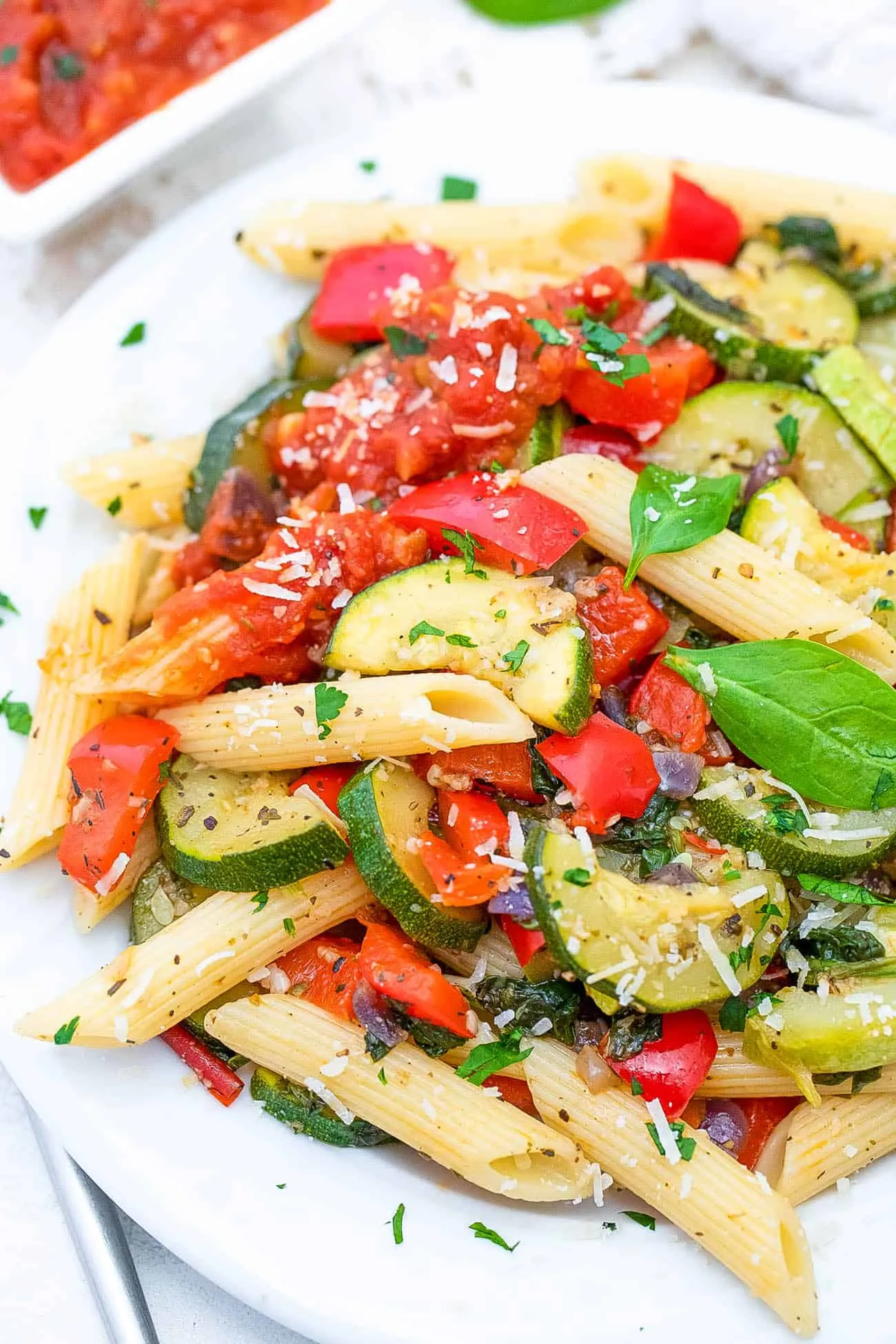 Easy Vegan Pasta Primavera