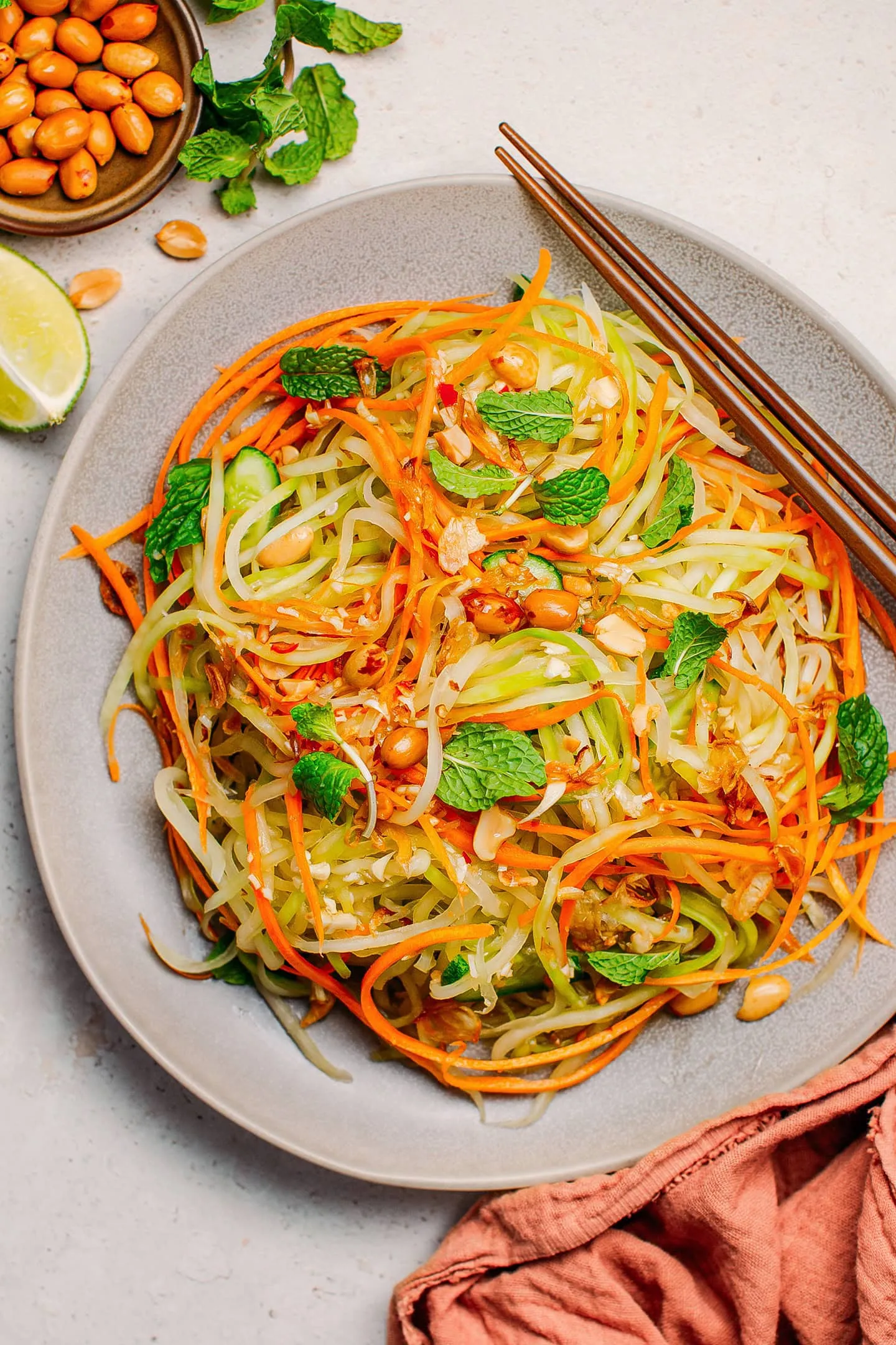Easy Vietnamese Papaya Salad