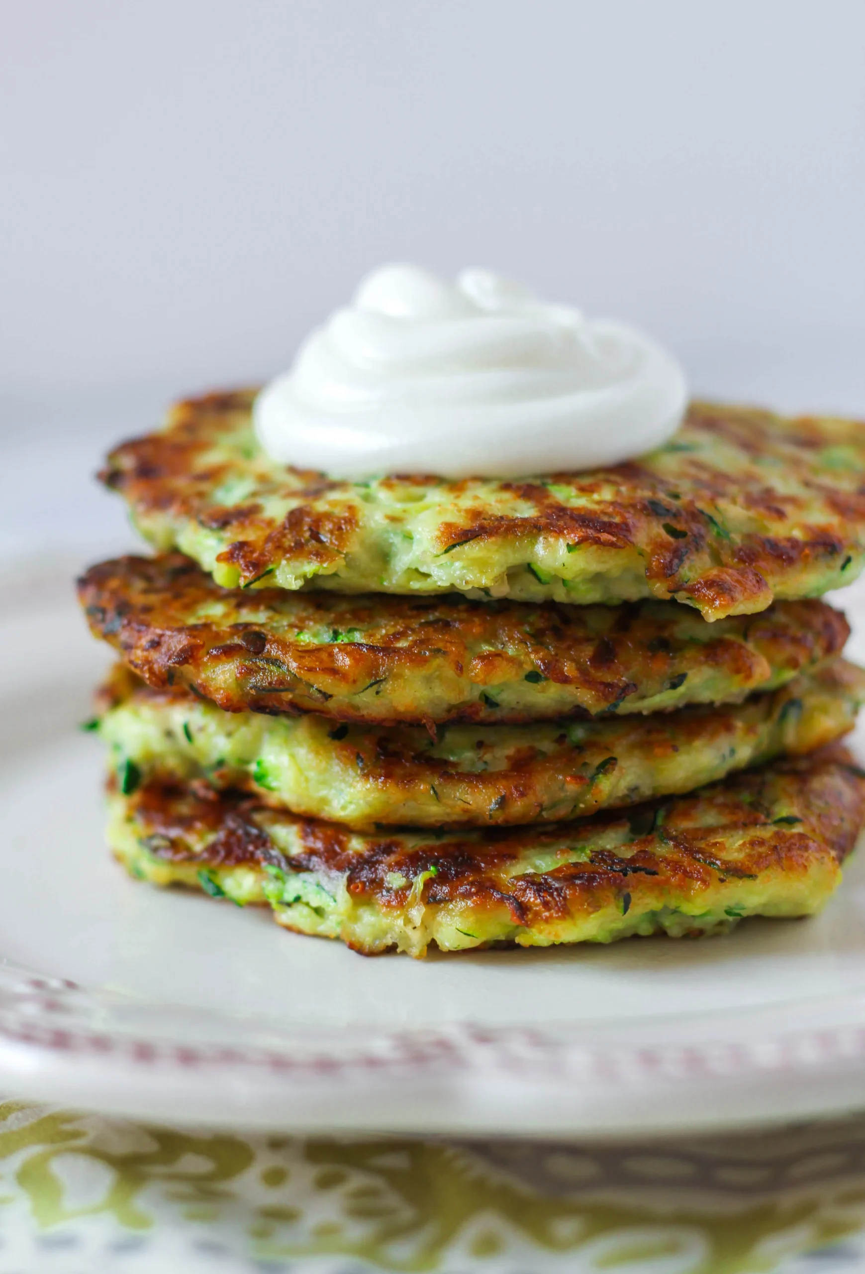 Easy Zucchini Pancakes a Freezer Meal