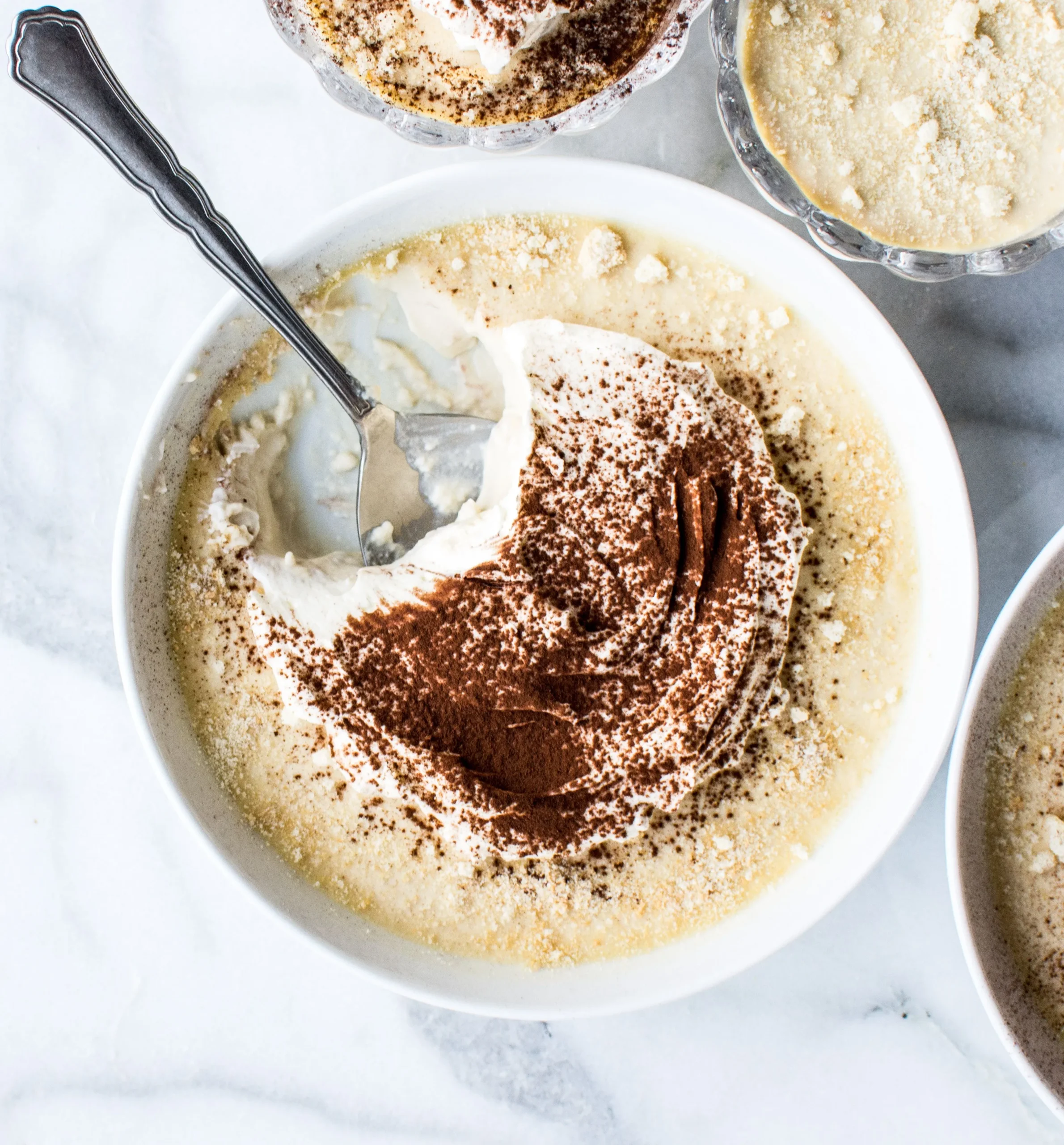 Effortless Tiramisu Inspired Panna Cotta