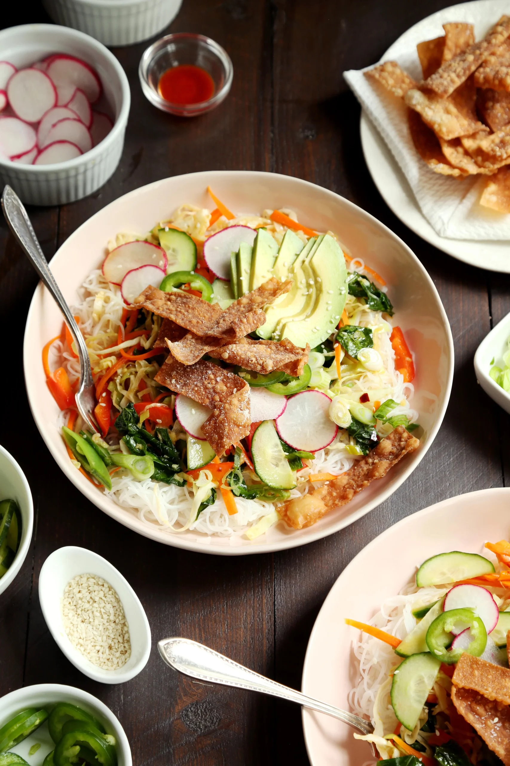 Egg Roll Noodle Bowls