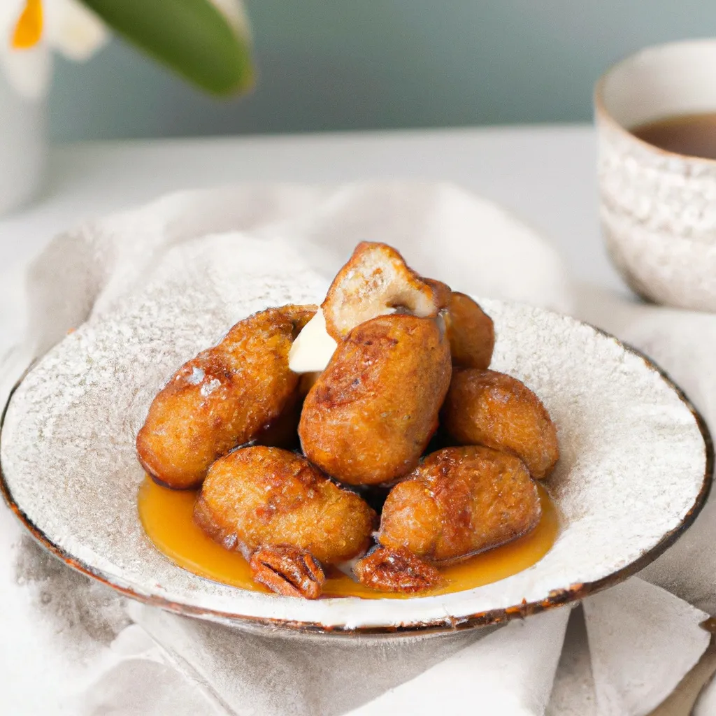 Emeril's Banana and Pecan Beignets