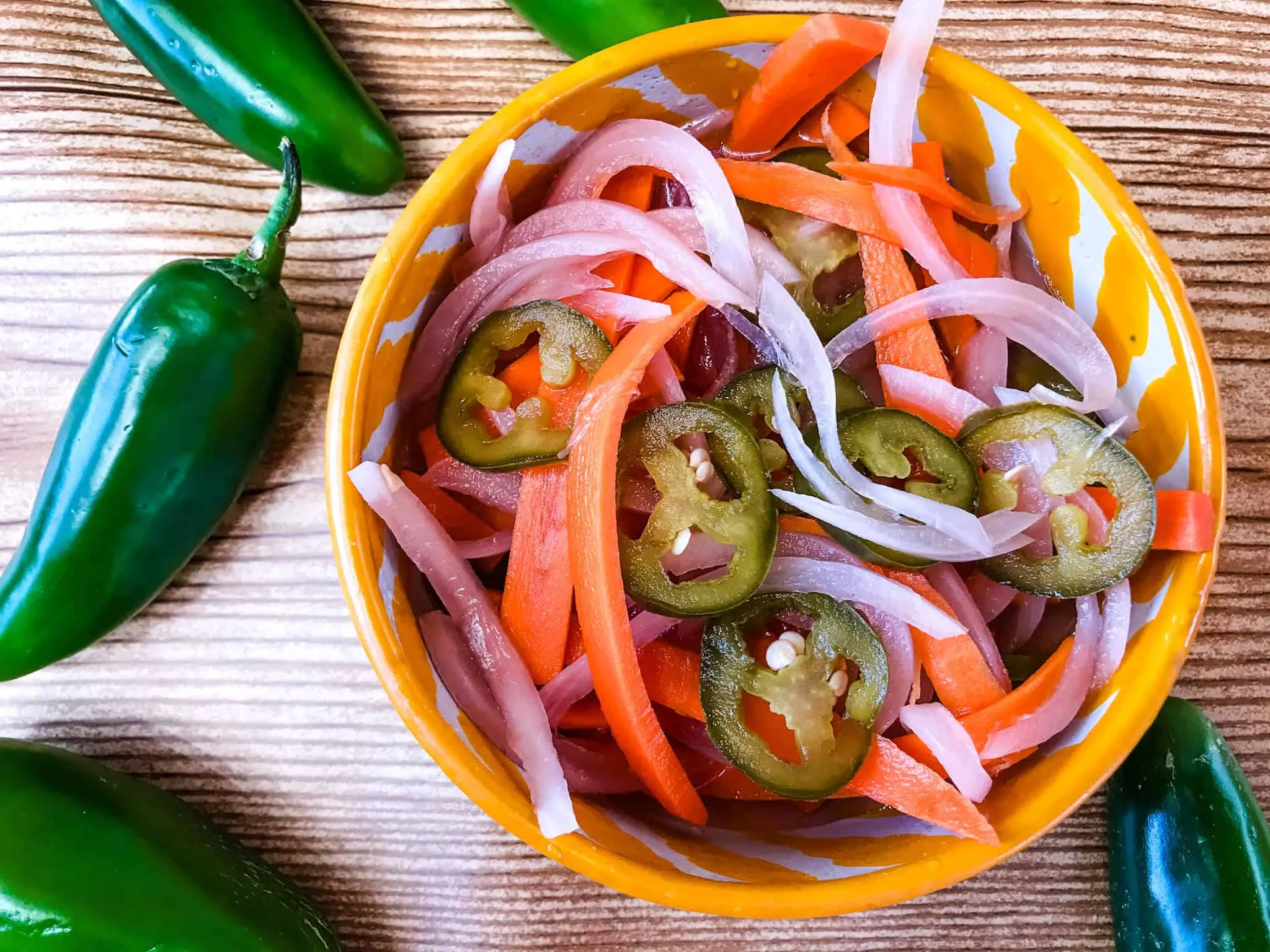 Escabeche Mexican Pickled Vegetables