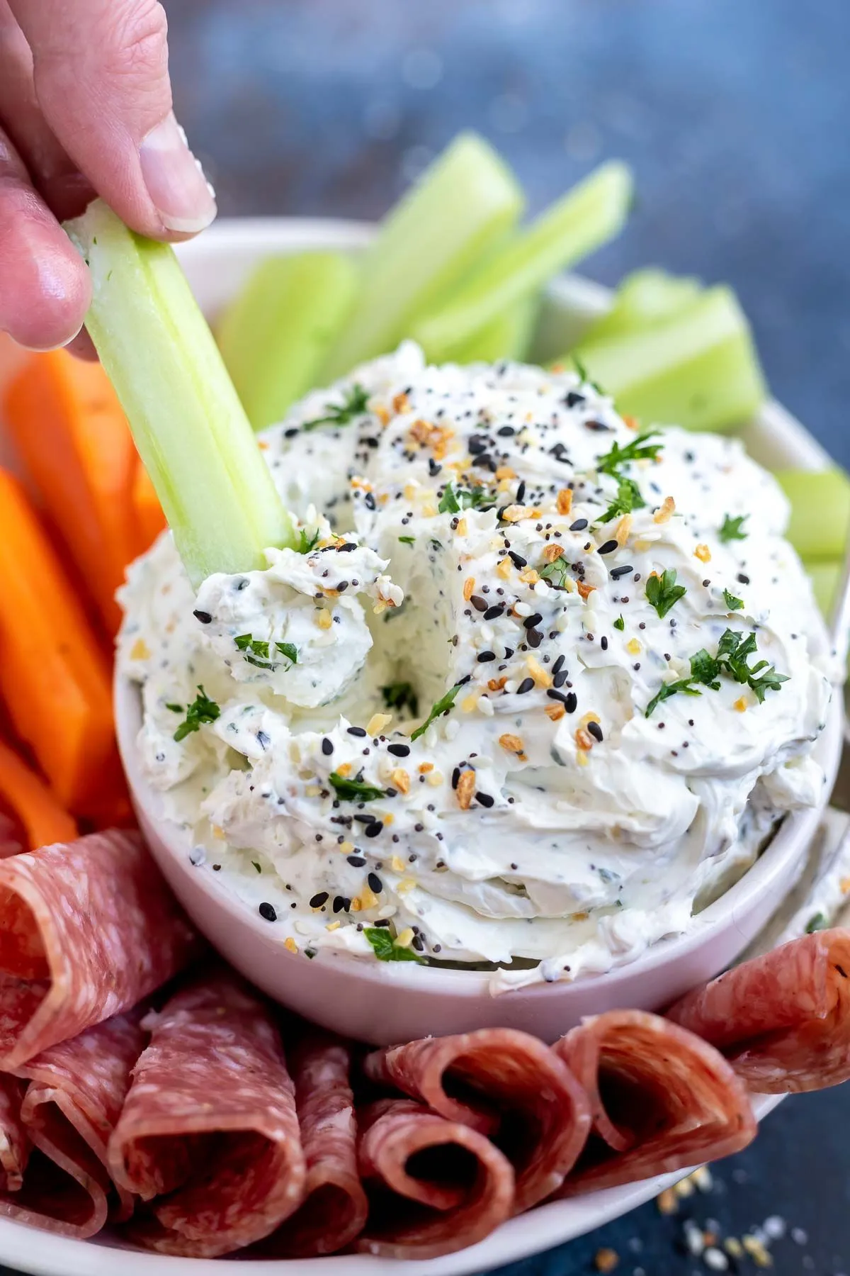 Everything Cream Cheese Dip