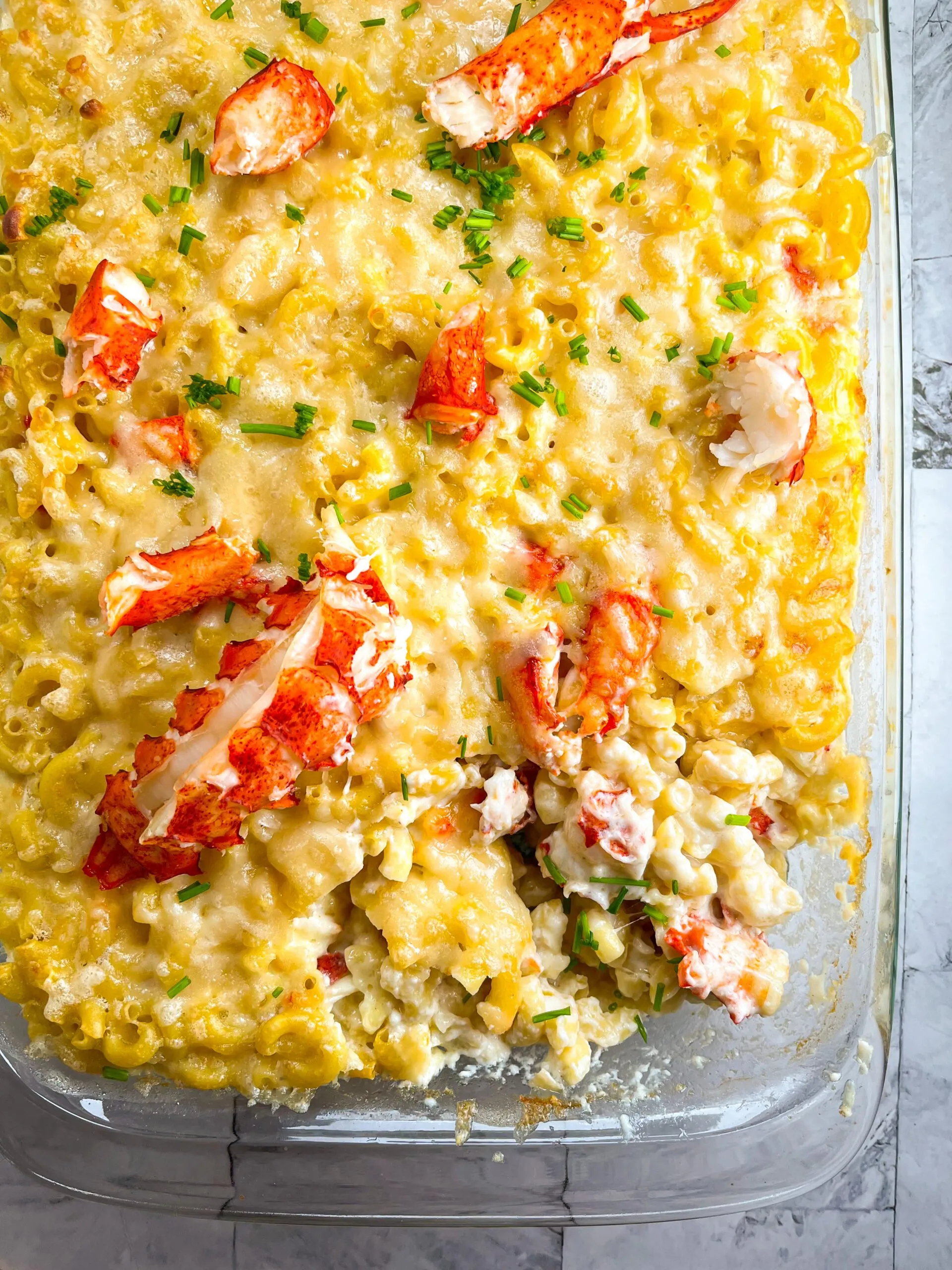 Extra Creamy Lobster Mac and Cheese
