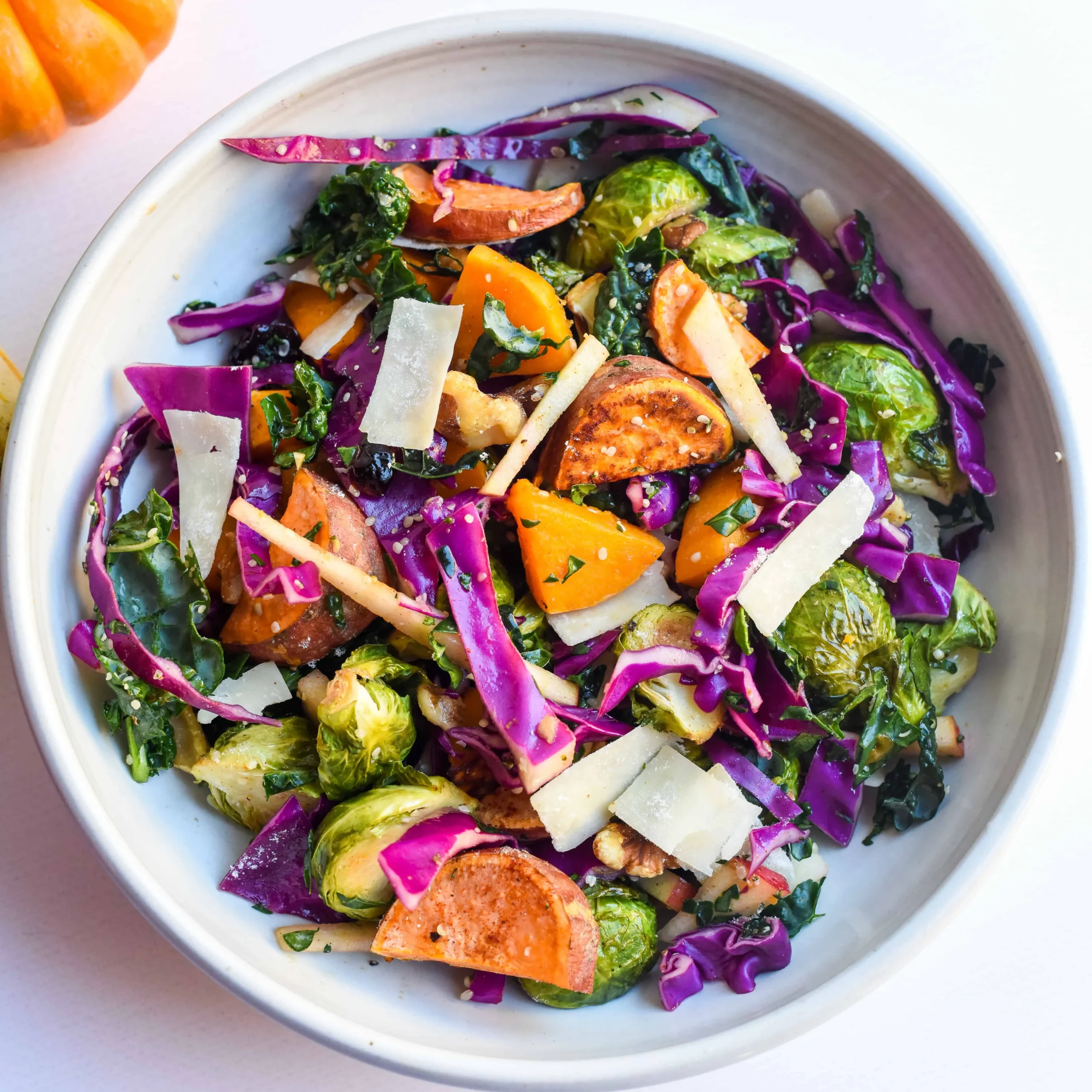 Fall Harvest Salad with Apple and Butternut Squash