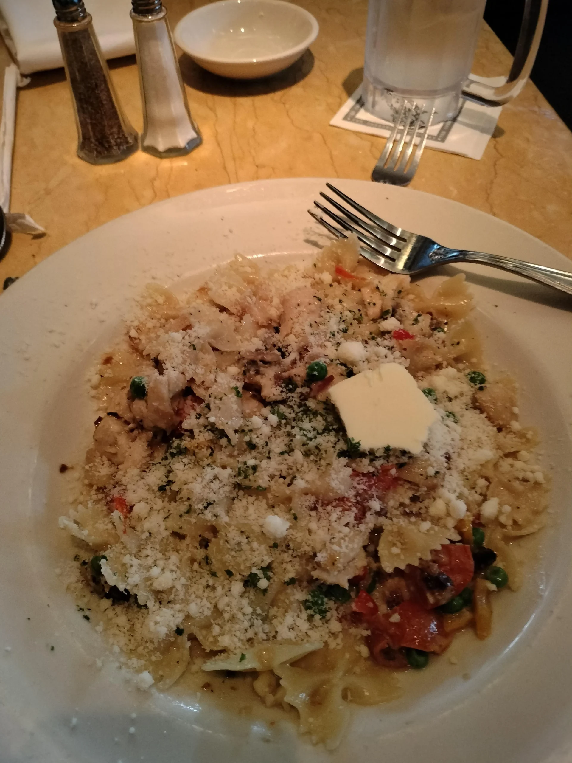 Farfalle Chicken Roasted Garlic Cheesecake Factory